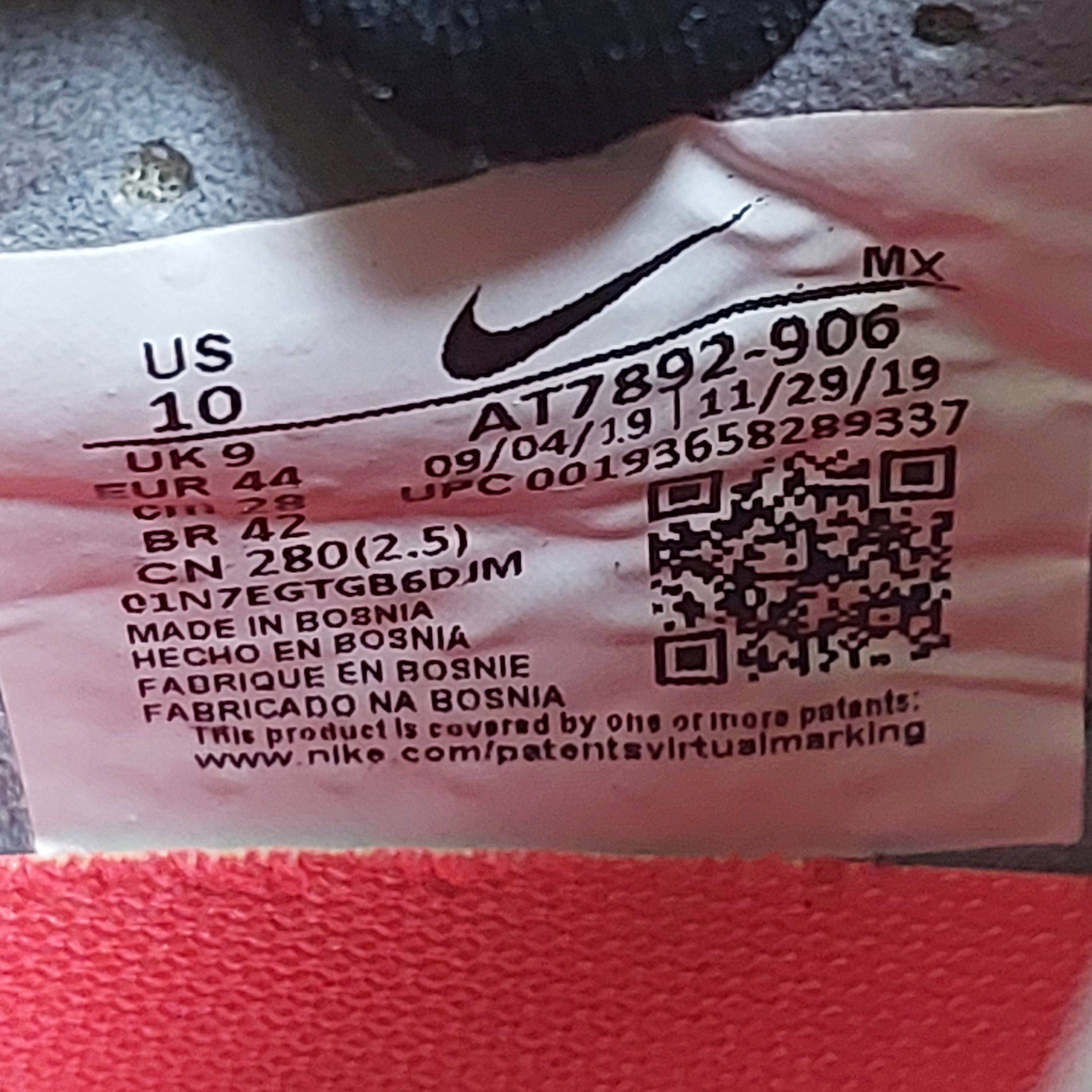 Nike Mercurial Superfly 7 Elite AG-PRO Made In Bosnia US10 UK9 Size US 10 / EU 43 - 13 Thumbnail