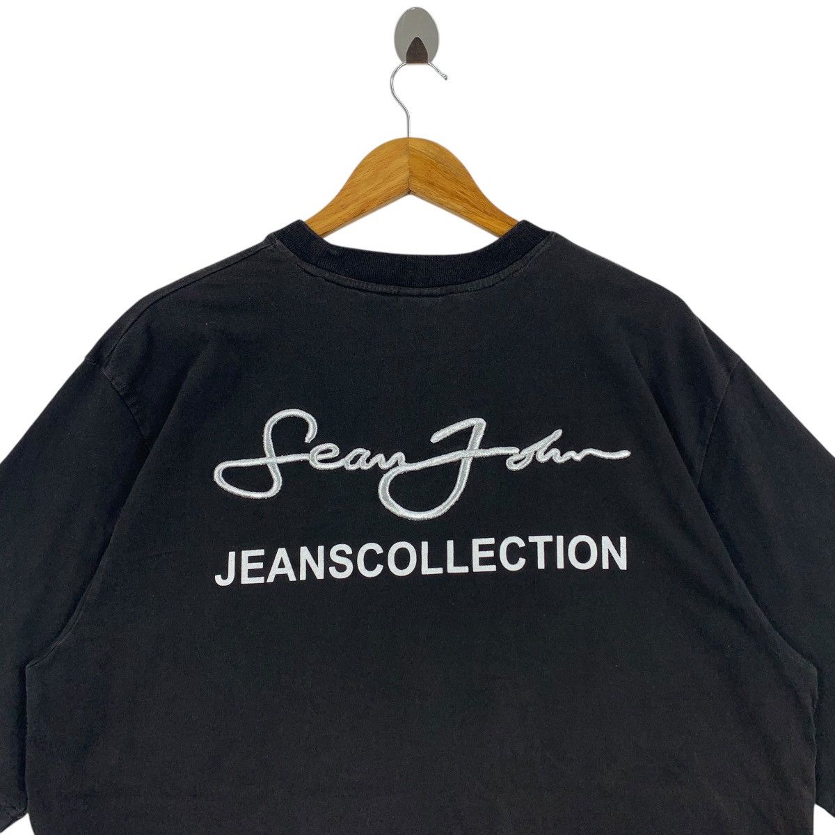Sean John × Vintage Vintage SEAN JOHN jeans collection embroidery spellout tee Size US XXL / EU 58 / 5 - 9 Thumbnail