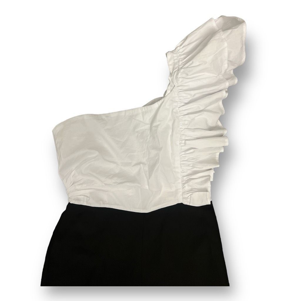 Other Dolores Promesas Ruffle One Shoulder Jumpsuit Size 42 Size US 26 / EU 42 - 2 Thumbnail
