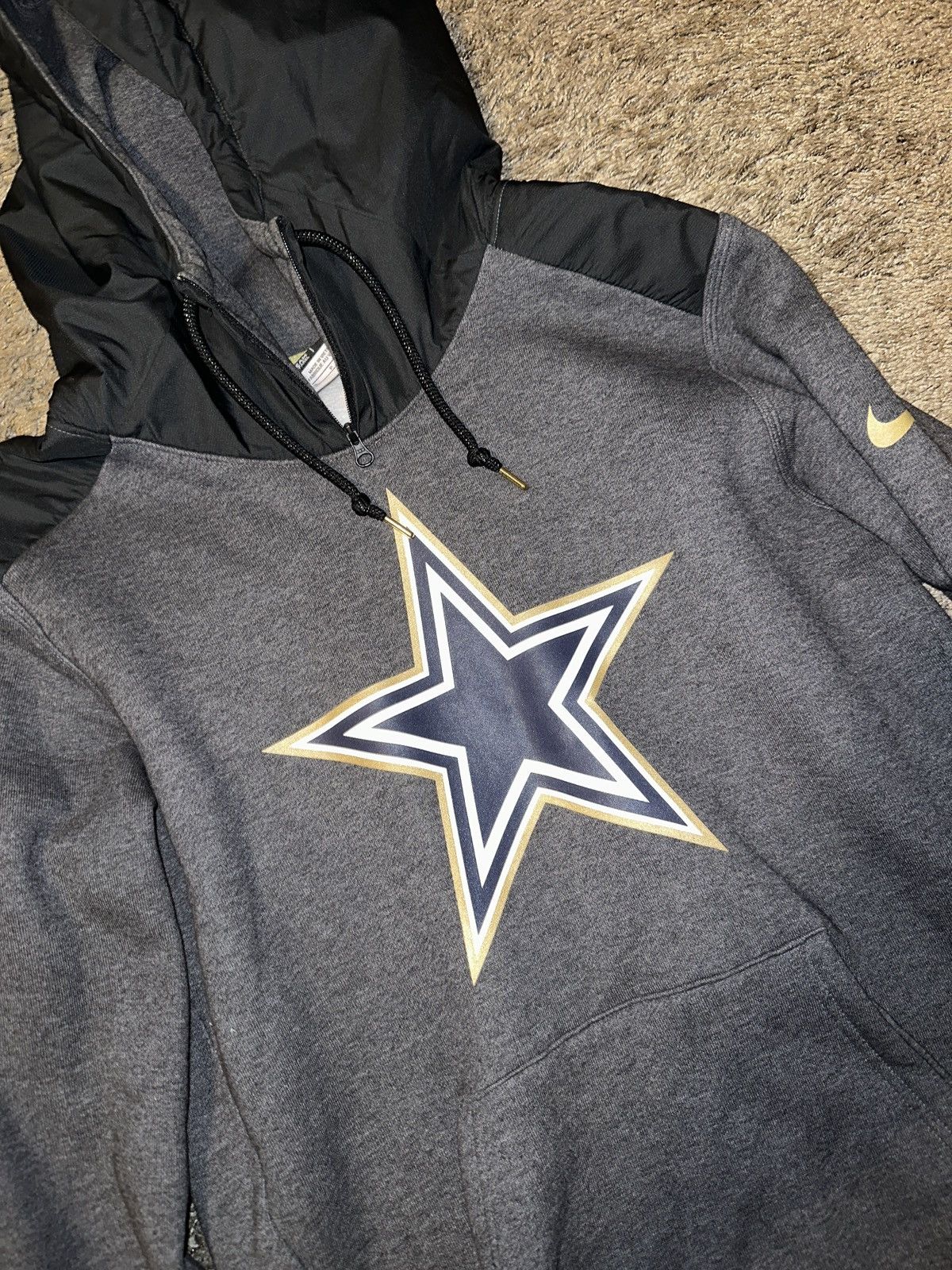 Nike DALLAS COWBOYS HOODIE Size US S / EU 44-46 / 1 - 2 Thumbnail