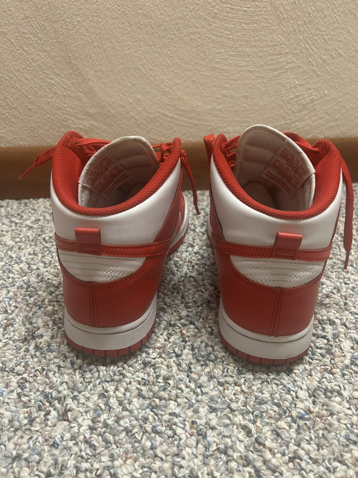 Nike Nike Dunk high Championship red Size US 11 / EU 44 - 4 Thumbnail
