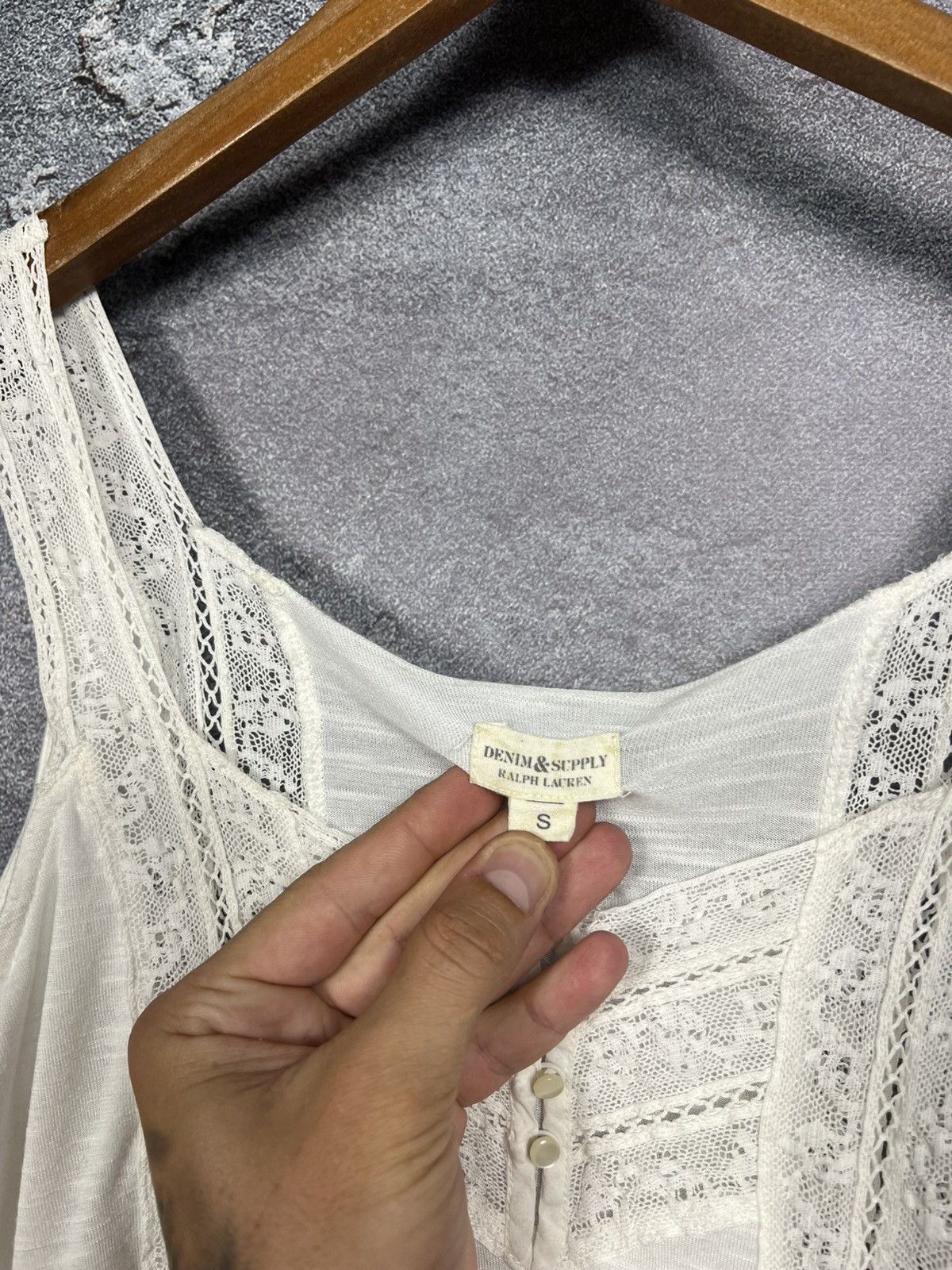 Denim & Supply Ralph Lauren Ralph Lauren Denim and Supply 100% Viscose Tank Top Sleeves Size S / US 4 / IT 40 - 8 Thumbnail