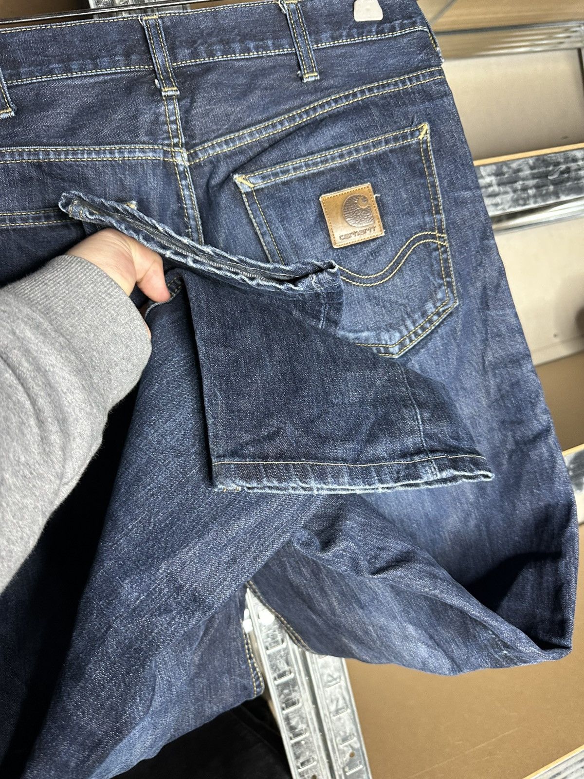 Carhartt Vintage Carhartt WIP Texas Pant Jeans 29x32 Denim Pants Size US 29 - 12 Thumbnail