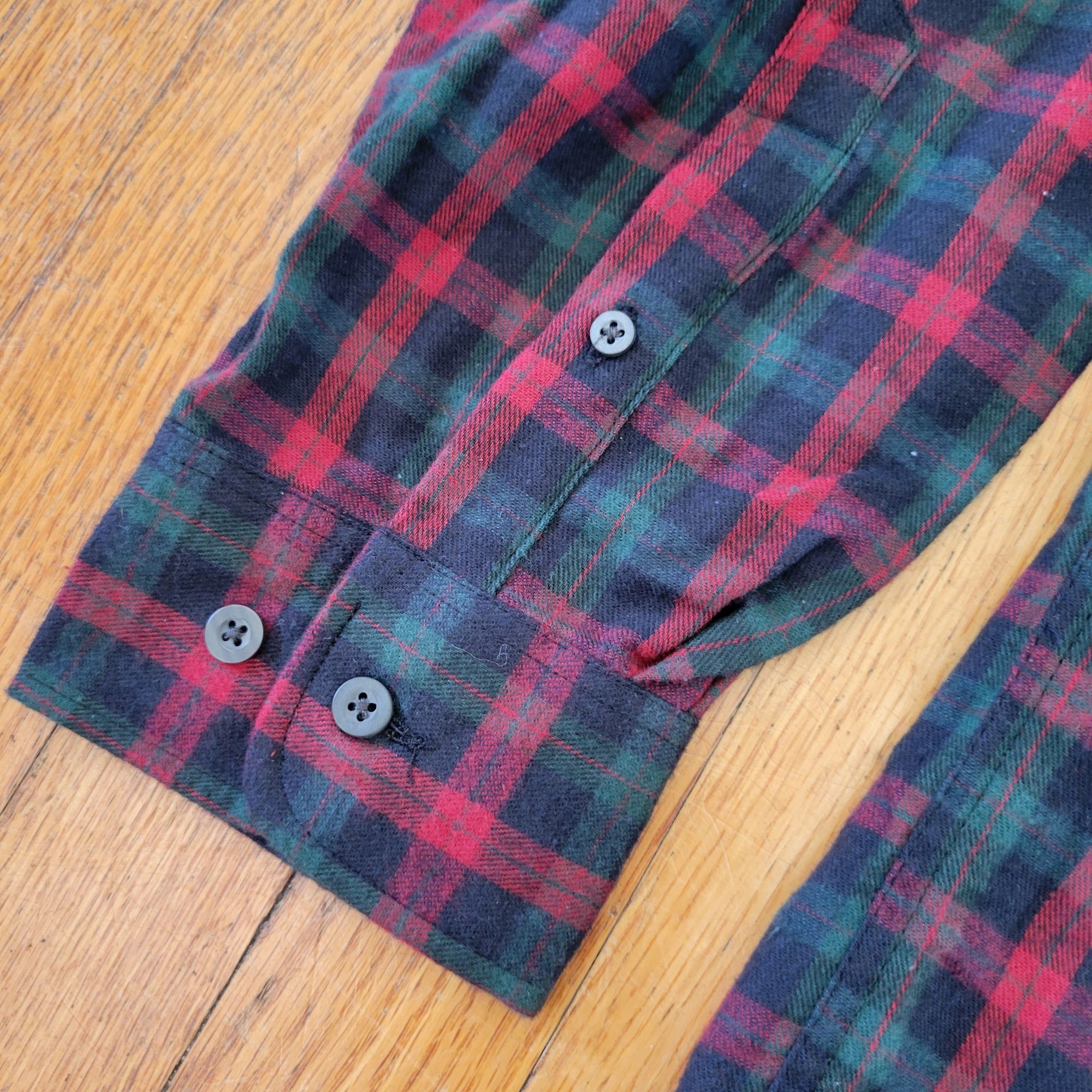 Roundtree & Yorke Roundtree Yorke Tall Man XLT Red Plaid Button Down Shirt Por Size US XL / EU 56 / 4 - 2 Thumbnail
