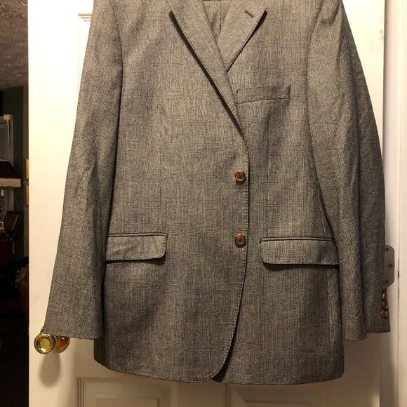 Ralph Lauren Ralph Lauren men's 100%wool 2pc suit size:46R pants:43/33 Size 46R - 4 Thumbnail