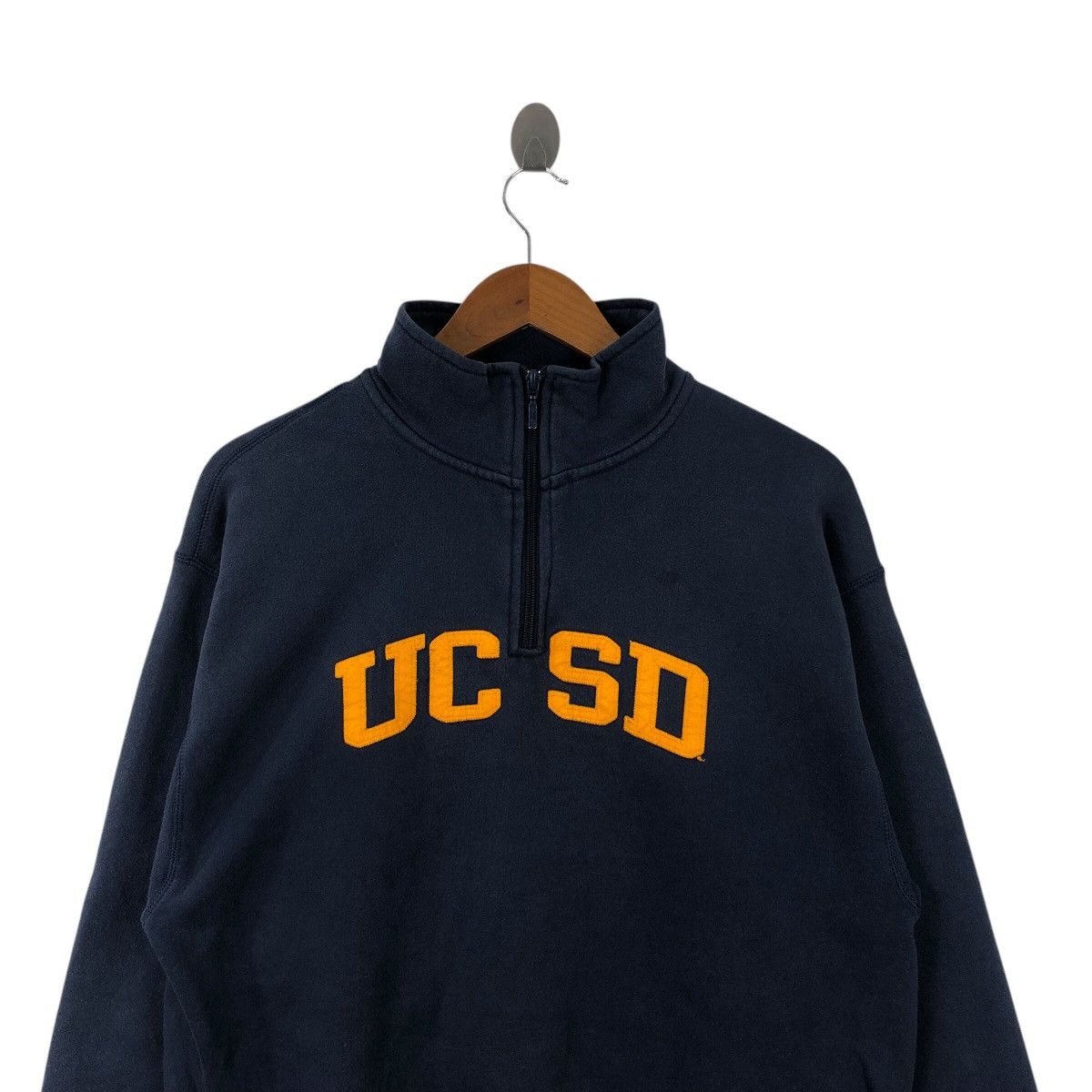 Vintage Vintage Collegiate UNIVERSITY Of CALIFORNIA DIEGO Sweatshirt Size US M / EU 48-50 / 2 - 2 Thumbnail