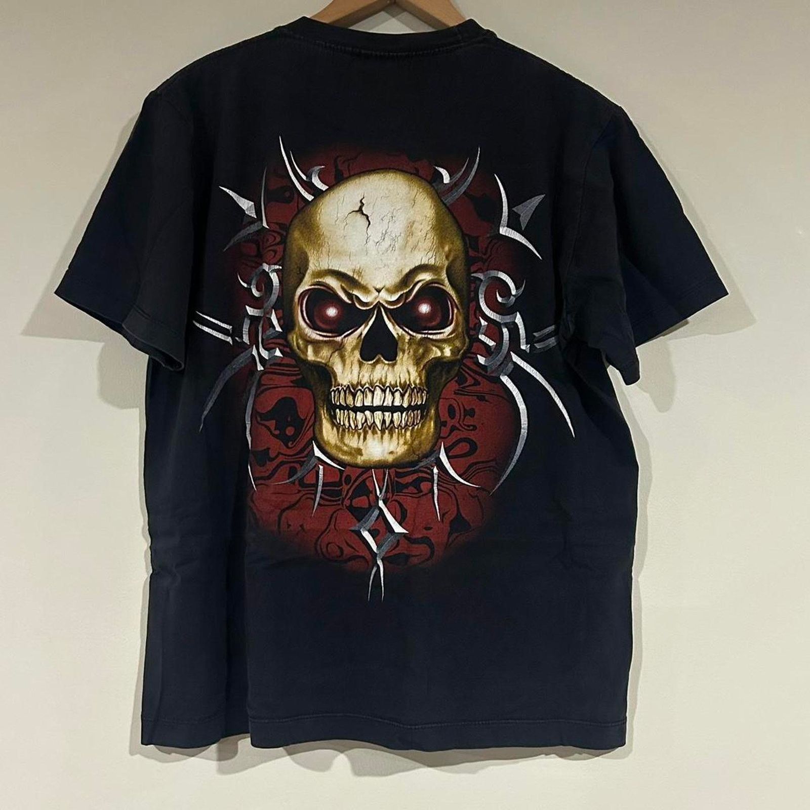 Other Y2K Heavy Metal Skull Tee Shirt Size US M / EU 48-50 / 2 - 2 Thumbnail