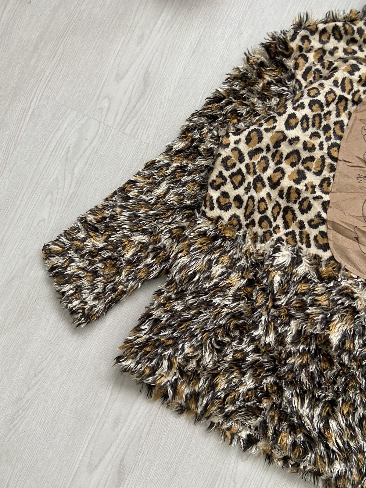 Anime Vintage 1990’s Betty Boop Hairy Leopard Sweatshirt Size M / US 6-8 / IT 42-44 - 3 Thumbnail