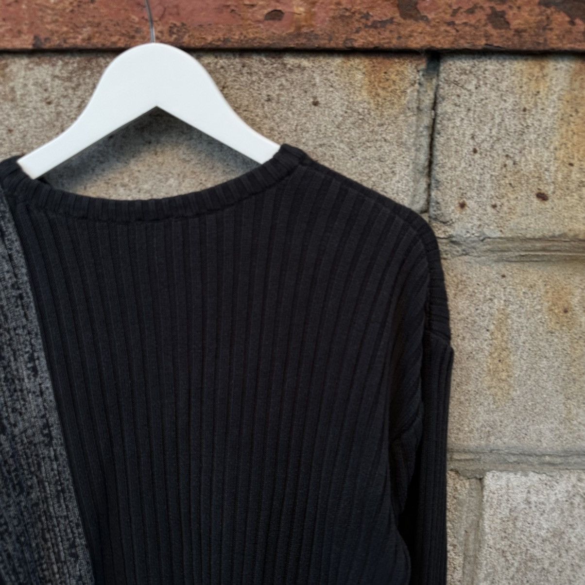 Le Grande Bleu (L.G.B.) VTG Japan Knit Sweater Pure Y2K 00s USA Grunge Avantgarde Size US L / EU 52-54 / 3 - 7 Thumbnail