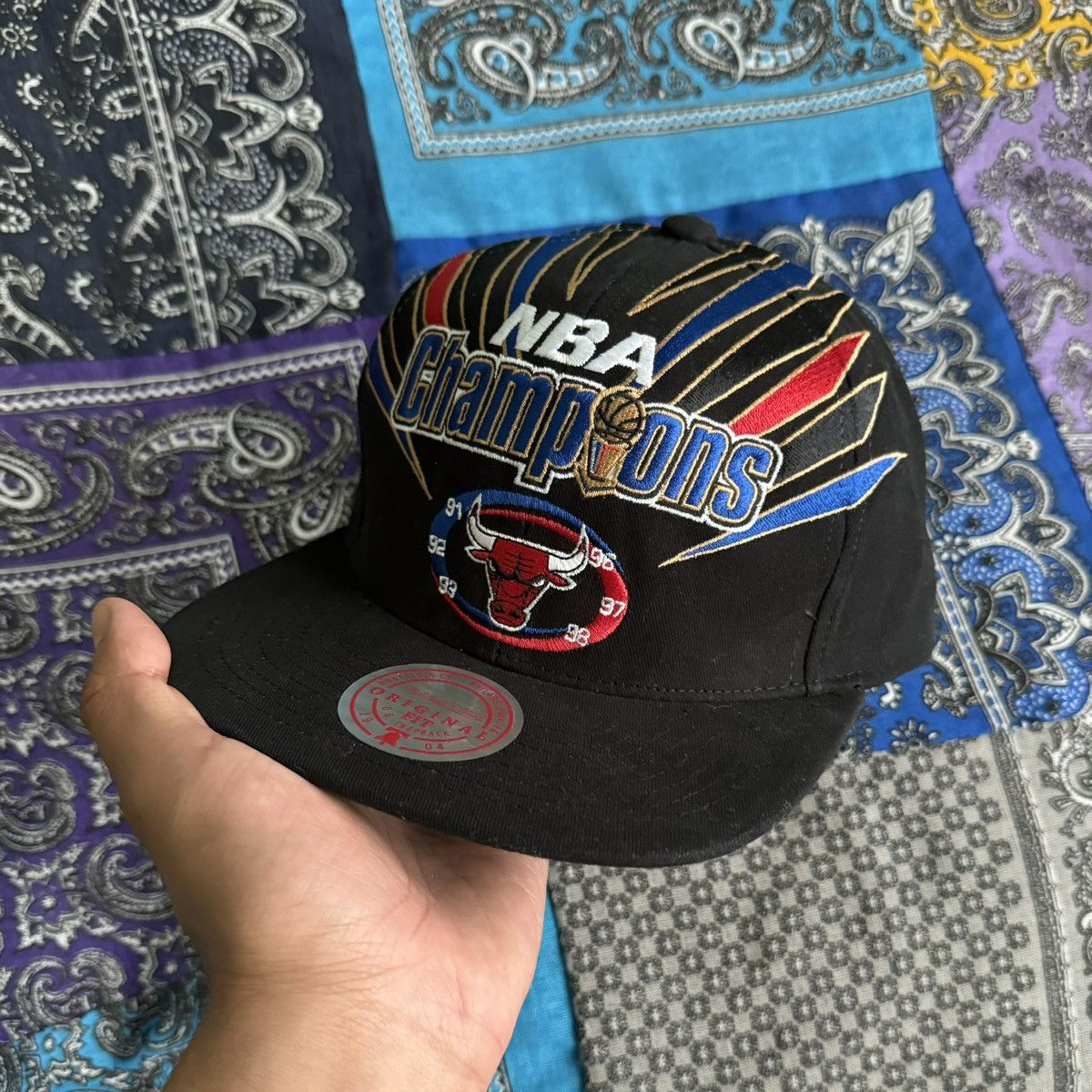 Mitchell & Ness × NBA Mitchell & ness 98’ finals Size ONE SIZE - 2 Thumbnail