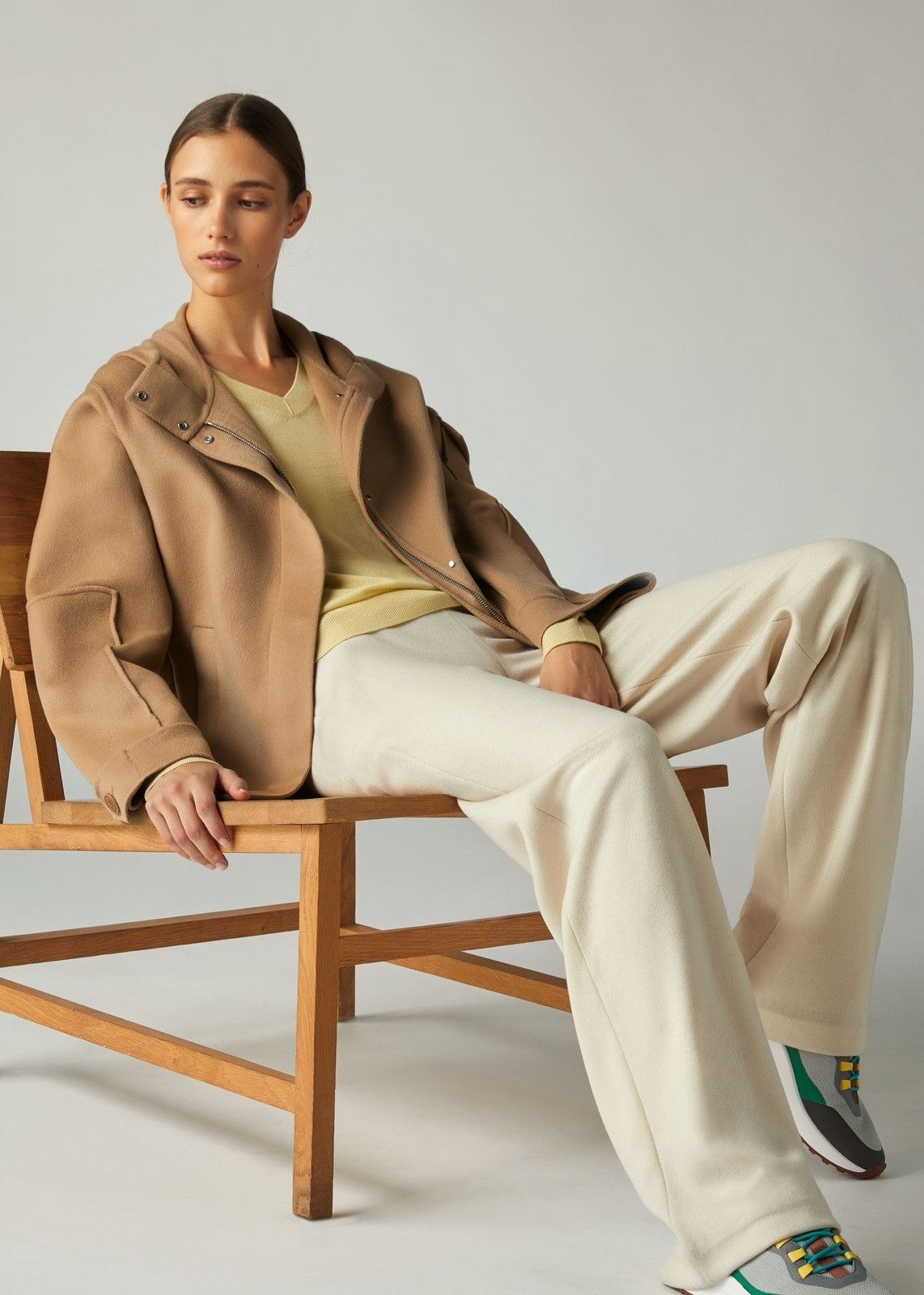 Loro Piana o1srvl11e0924 Holeg Cshmere Jacket in Camel Size L / US 10 / IT 46 - 5 Thumbnail