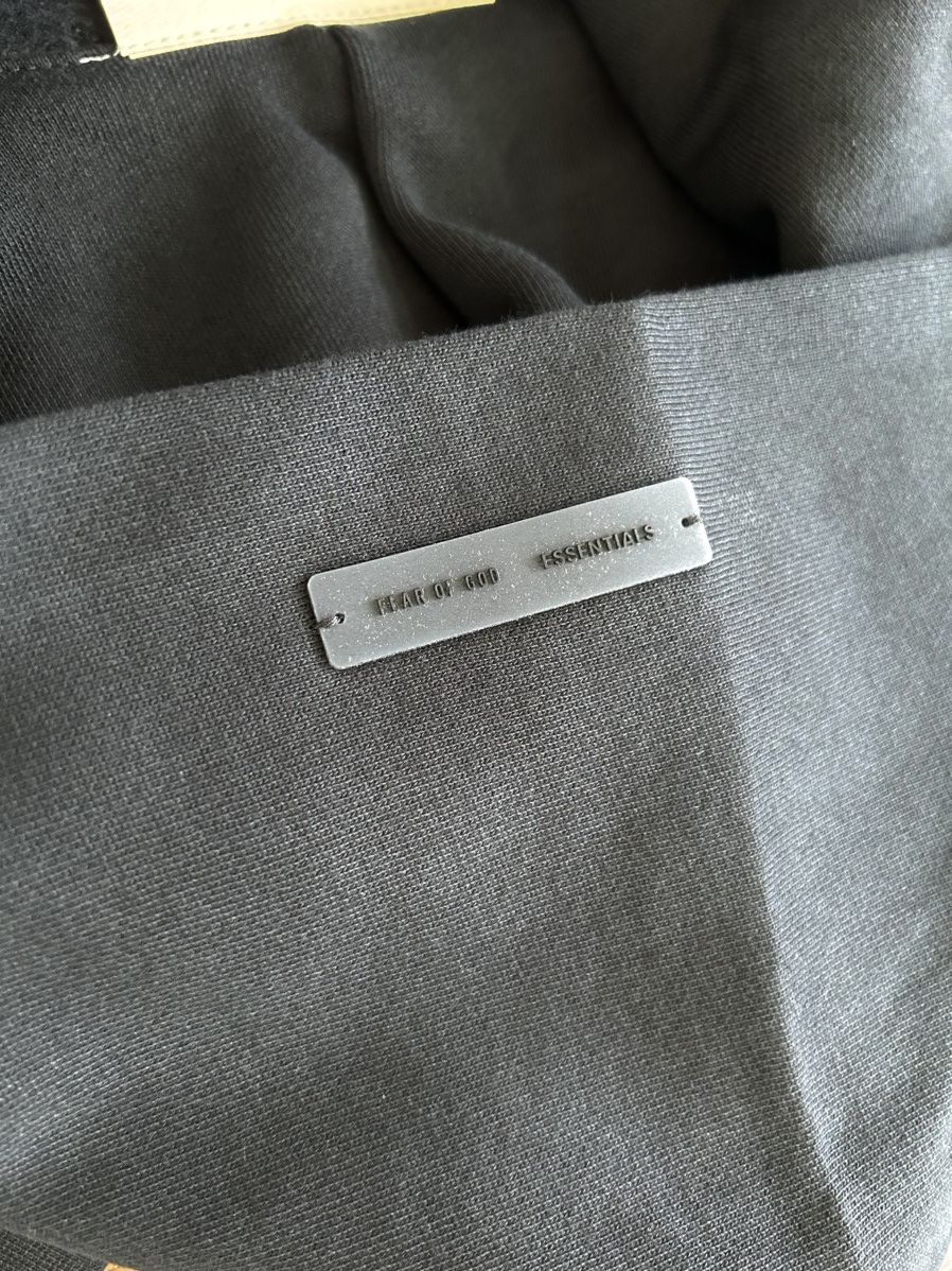 Fear of God Authentic Fear of God Essentials Jet Black Hoodie SS25 Sz S Size US S / EU 44-46 / 1 - 4 Thumbnail