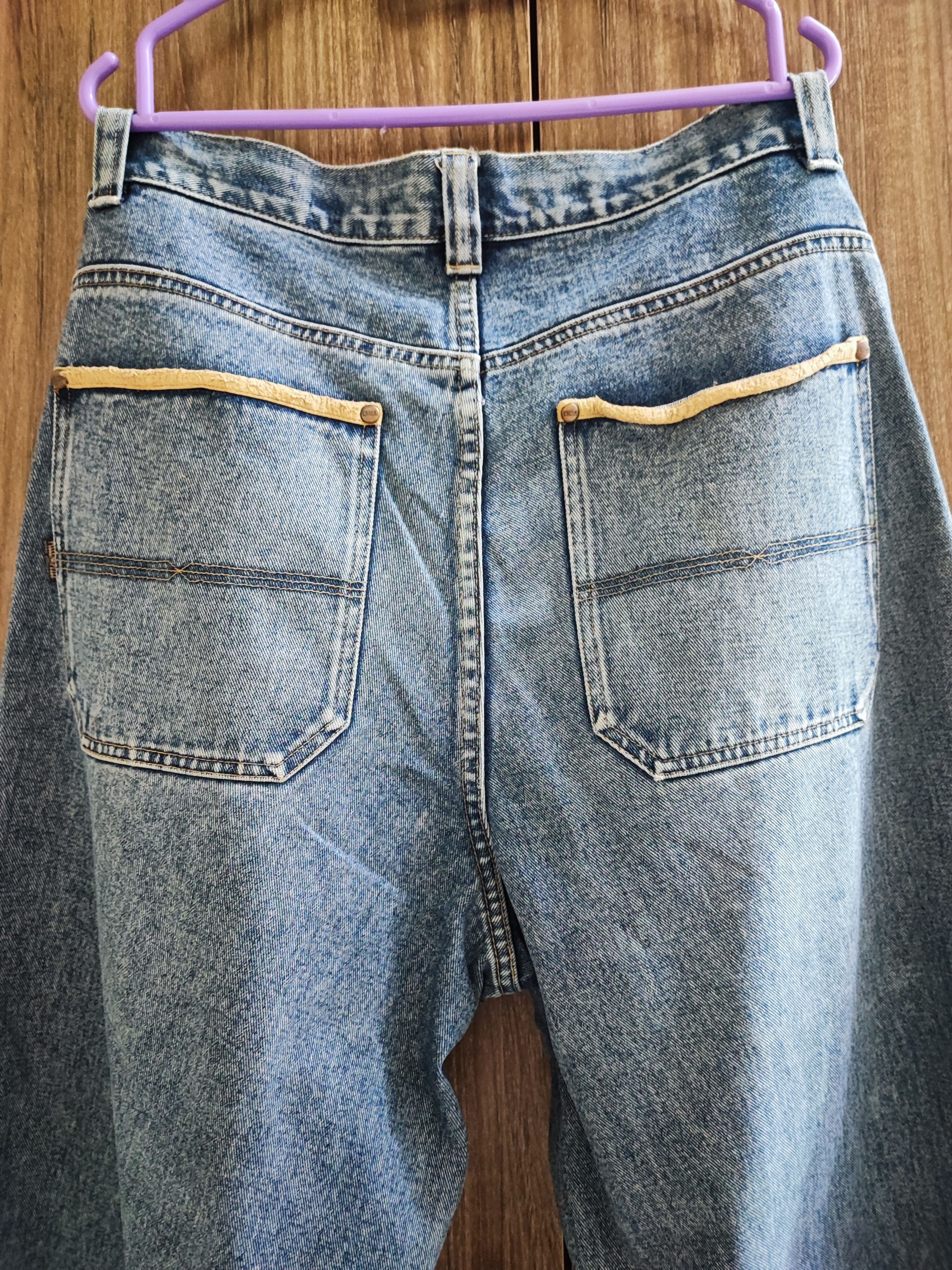 Pelle Pelle Rare!! Vintage 90's Pelle Pelle Baggy Double kneeJeans Size US 34 / EU 50 - 6 Thumbnail