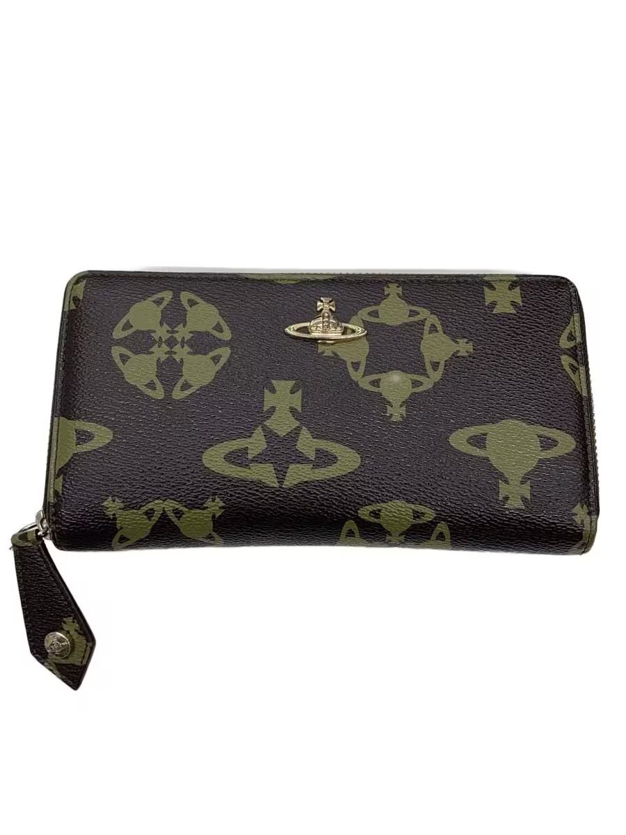 Vivienne Westwood Monogram Orb Leather Long Wallet Size ONE SIZE - 1 Thumbnail