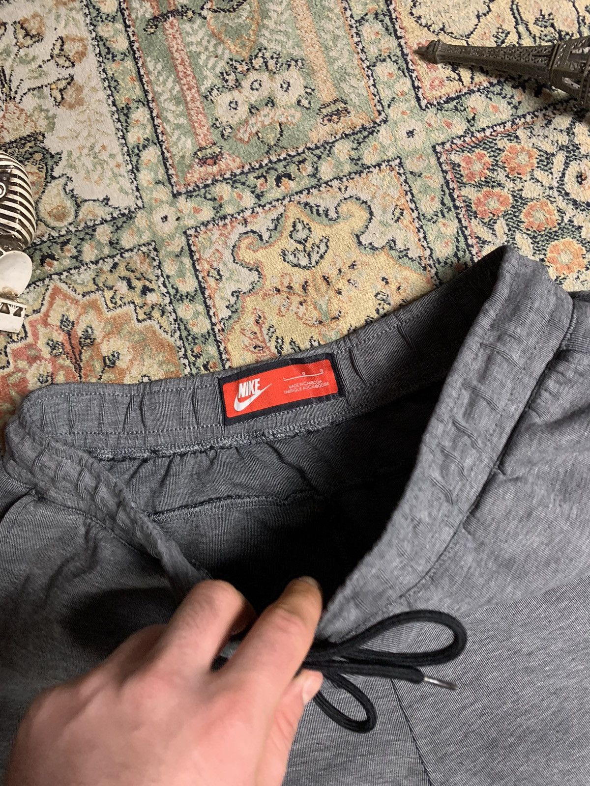 Nike × Vintage Nike Tech Fleece Y2K shorts Size US 34 / EU 50 - 6 Thumbnail
