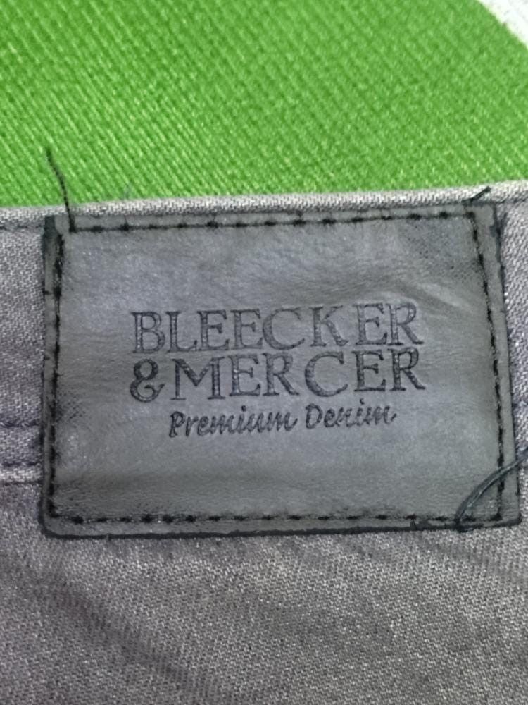 Japanese Brand × Vintage BLEECKER & MERCER PREMIUM DENIM JEANS BAGGY OVERSIZE Size US 41 - 9 Thumbnail