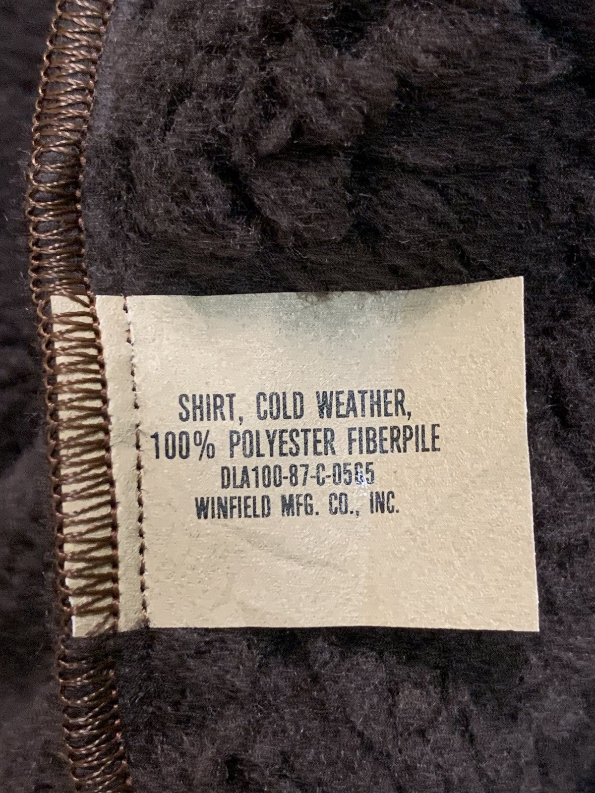 Other Military Issue Cold Weather Fiber Pile Sherpa Shirt Jacket Size US S / EU 44-46 / 1 - 6 Thumbnail