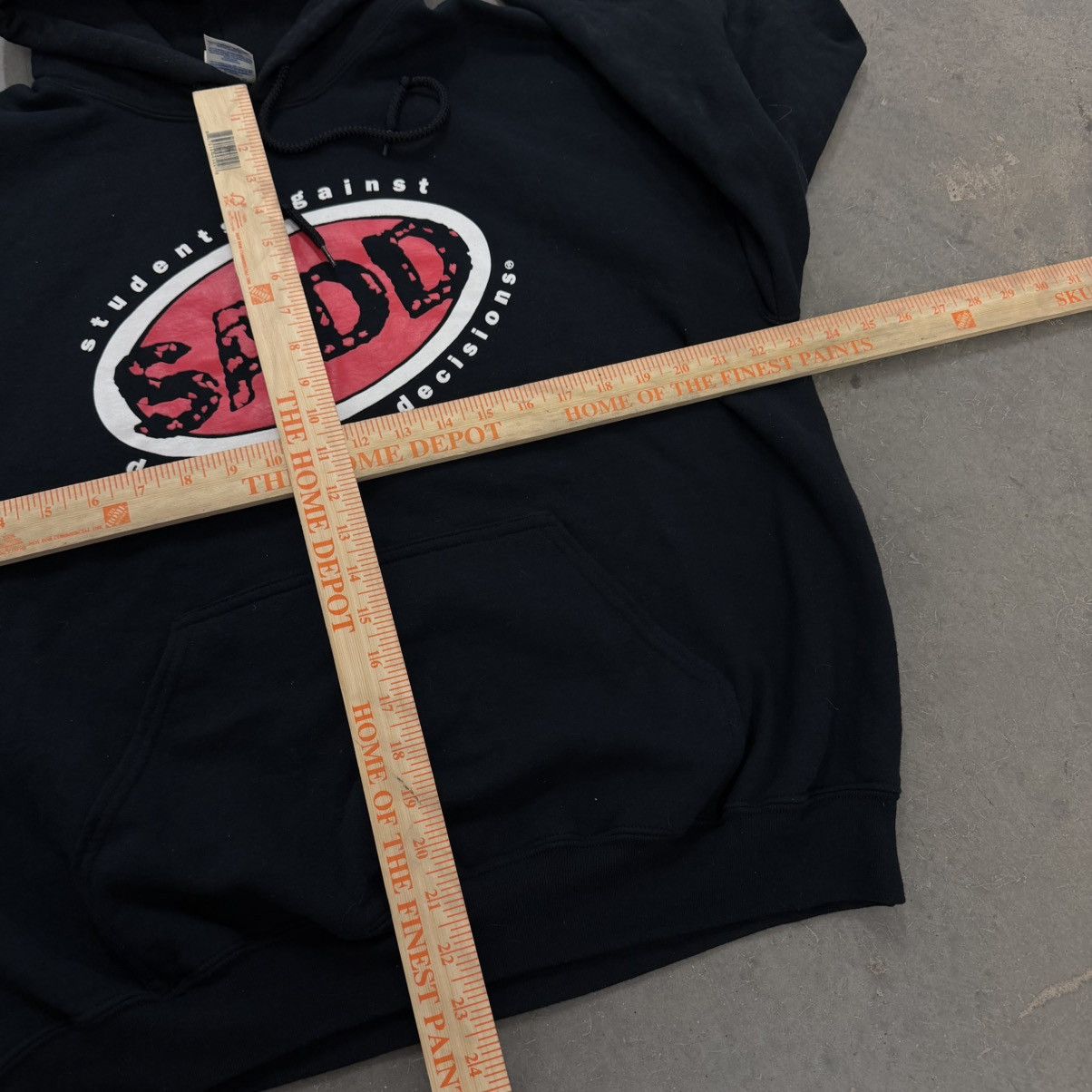 Gildan Vintage SADD Hoodie “Students Against Destructive Decisions” Size US L / EU 52-54 / 3 - 4 Thumbnail