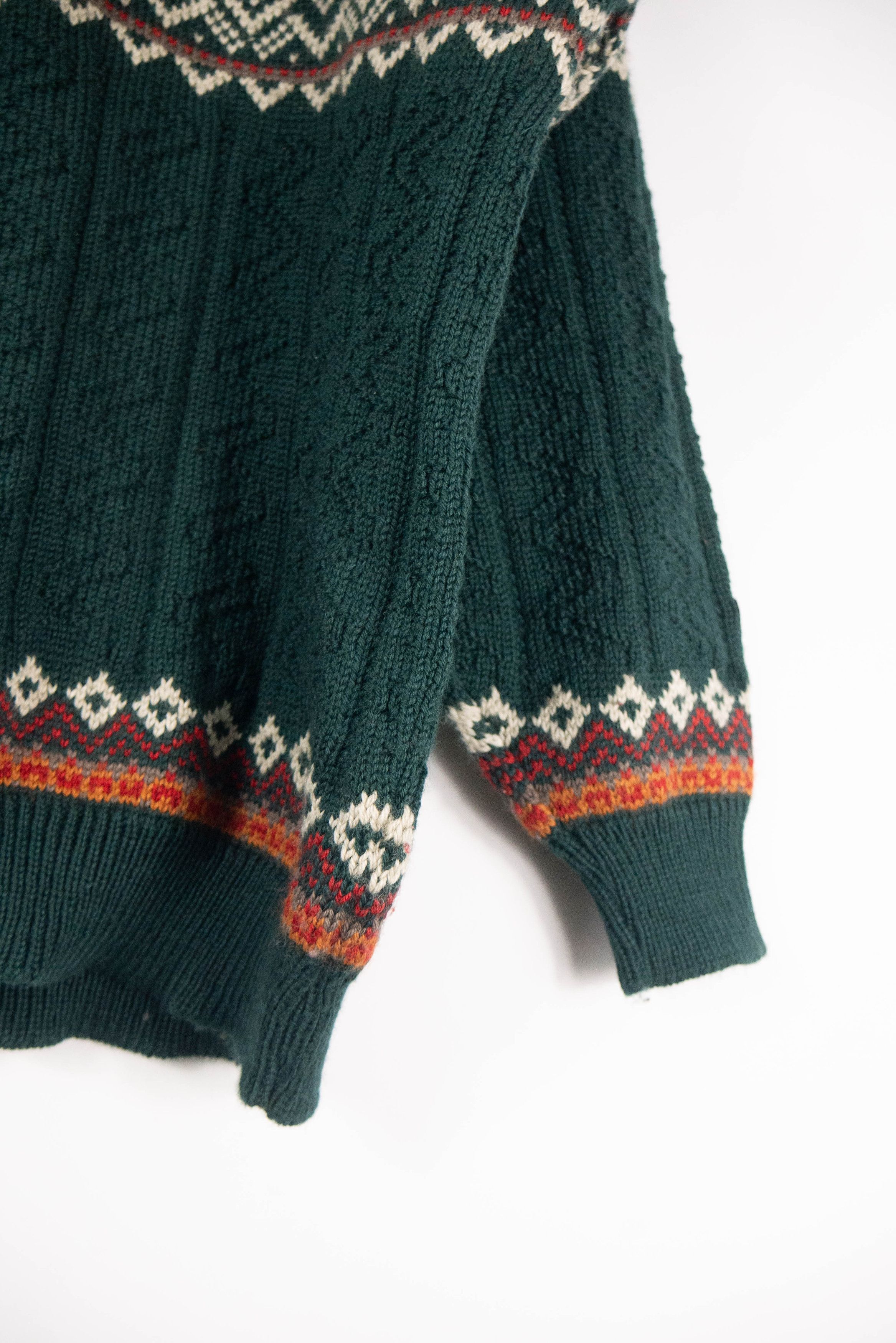 Dale Of Norway Sweater Dale of Norway Trondheim green color Size US L / EU 52-54 / 3 - 6 Thumbnail