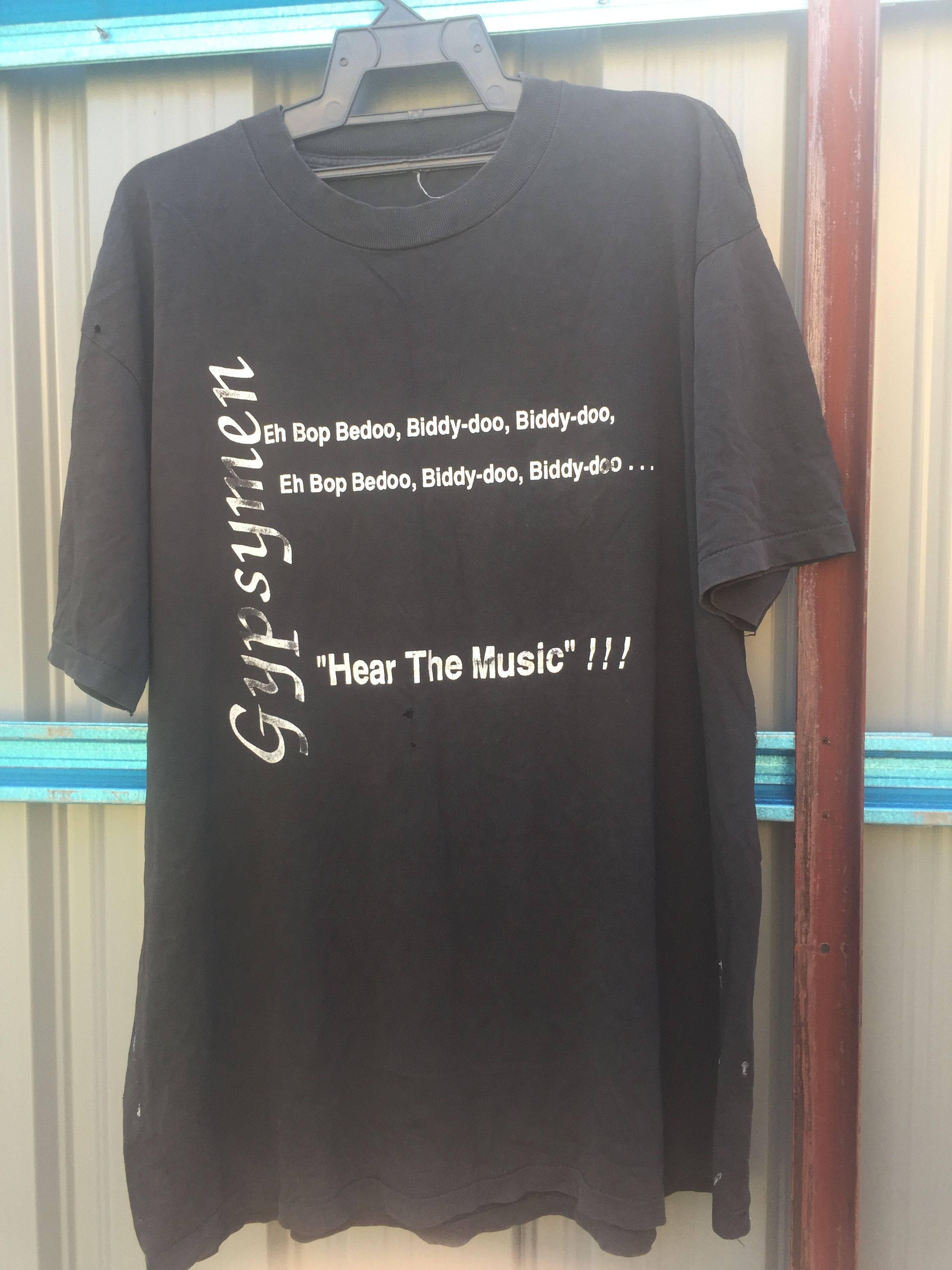 Band Tees × Rap Tees × Vintage Vintage DJ Todd Terry Gypsymen Hear The Music Distressed Tee Size US L / EU 52-54 / 3 - 1 Thumbnail