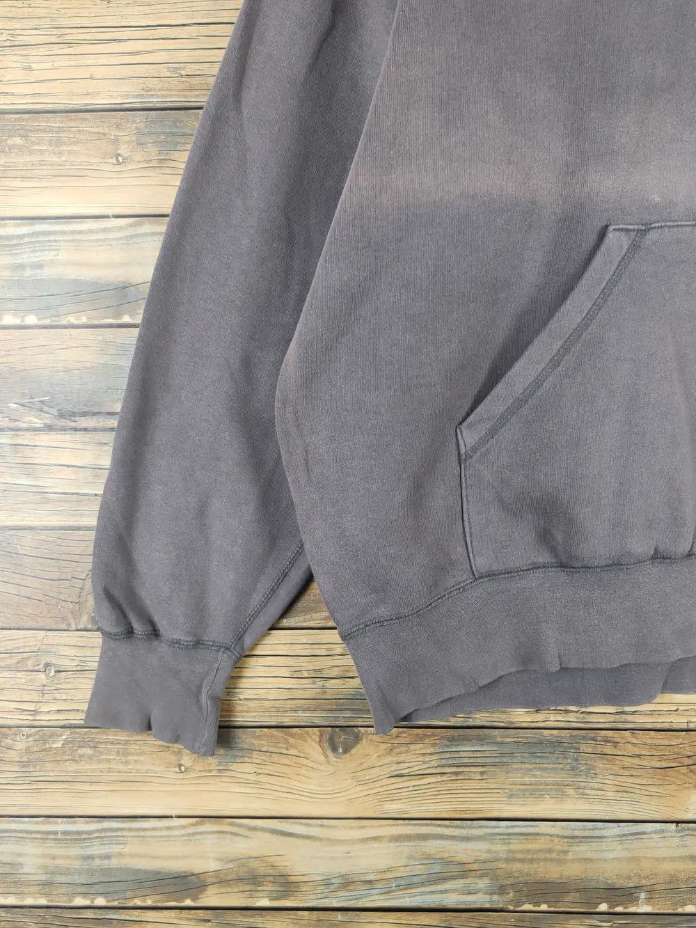 Vintage Da Hui Dark Gray Faded Hoodie Sweatshirts #W1454 Size US L / EU 52-54 / 3 - 10 Thumbnail