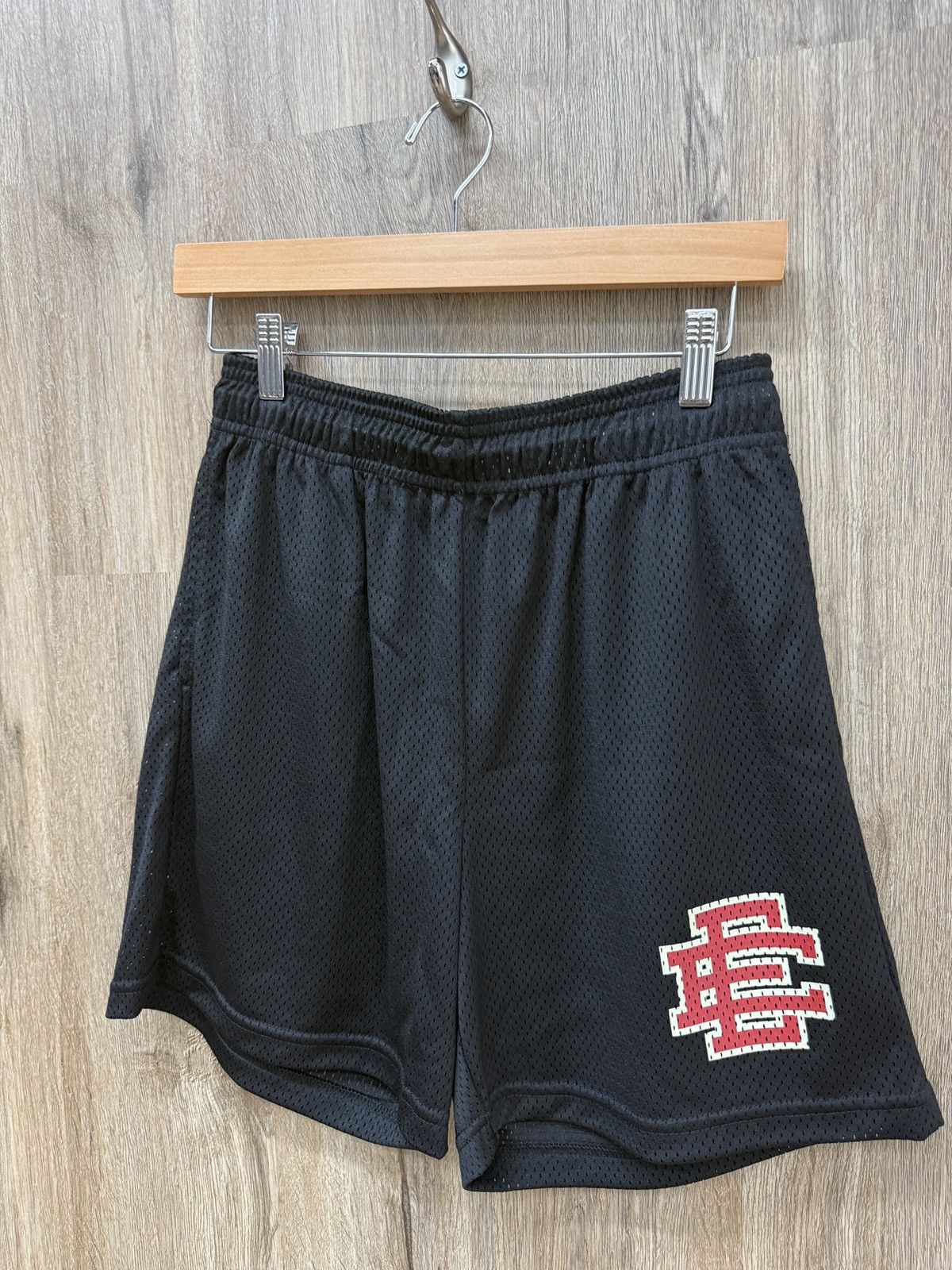 Eric Emanuel Eric Emmanuel Red Logo Shorts Size US 31 - 3 Thumbnail
