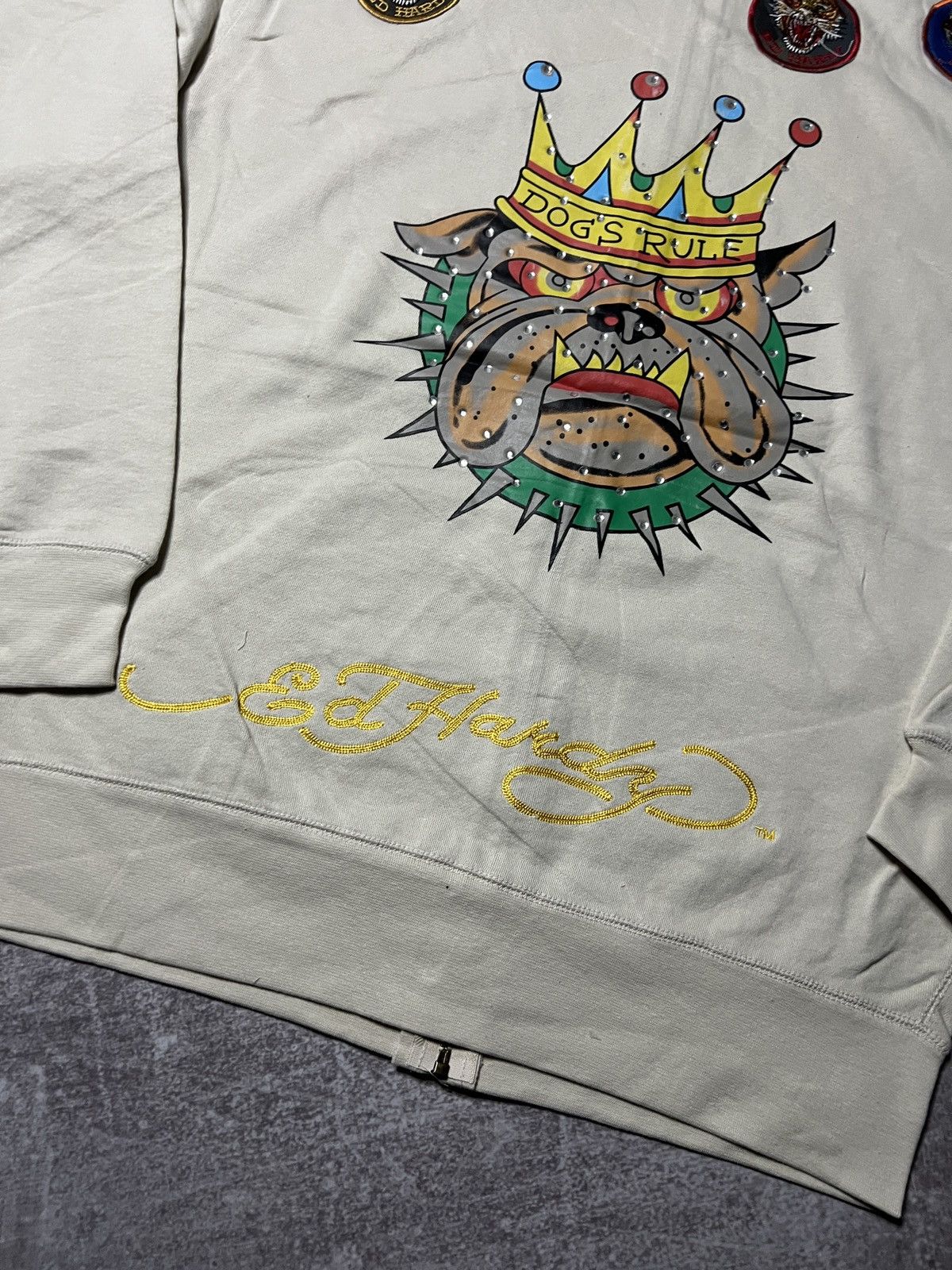 Ed Hardy Vintage Ed Hardy Zip Up Hoodie Size XXL Size US XXL / EU 58 / 5 - 8 Thumbnail