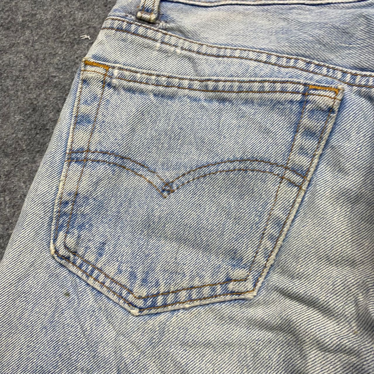Levi's Vintage Clothing Vintage 90s Levis 501 Distressed denim Kurt Cobain Style Size US 34 / EU 50 - 13 Thumbnail