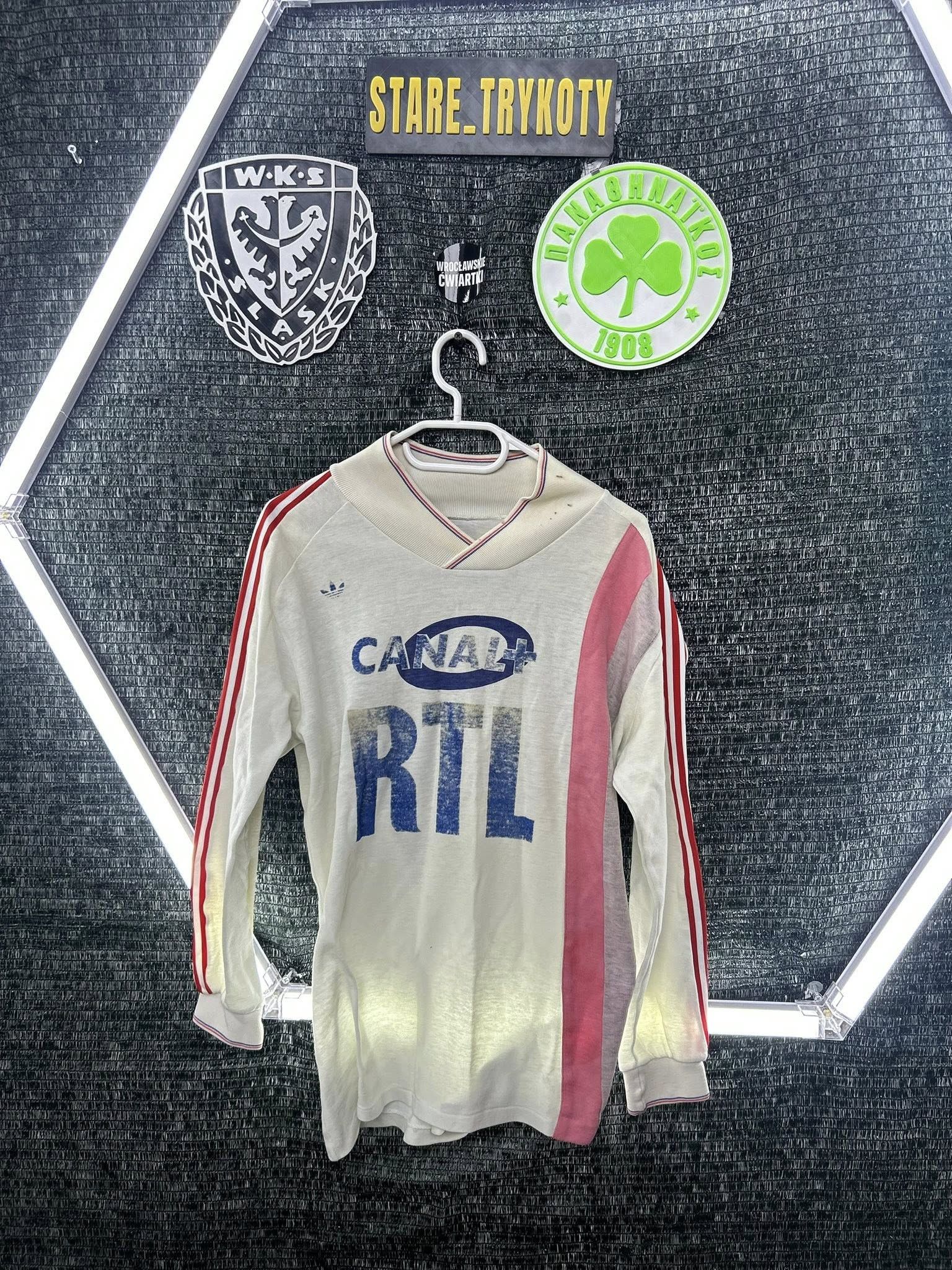 Adidas Match-Worn PSG Jersey – Fabrice Poullain – 1987/88 Season Size US M / EU 48-50 / 2 - 1 Thumbnail
