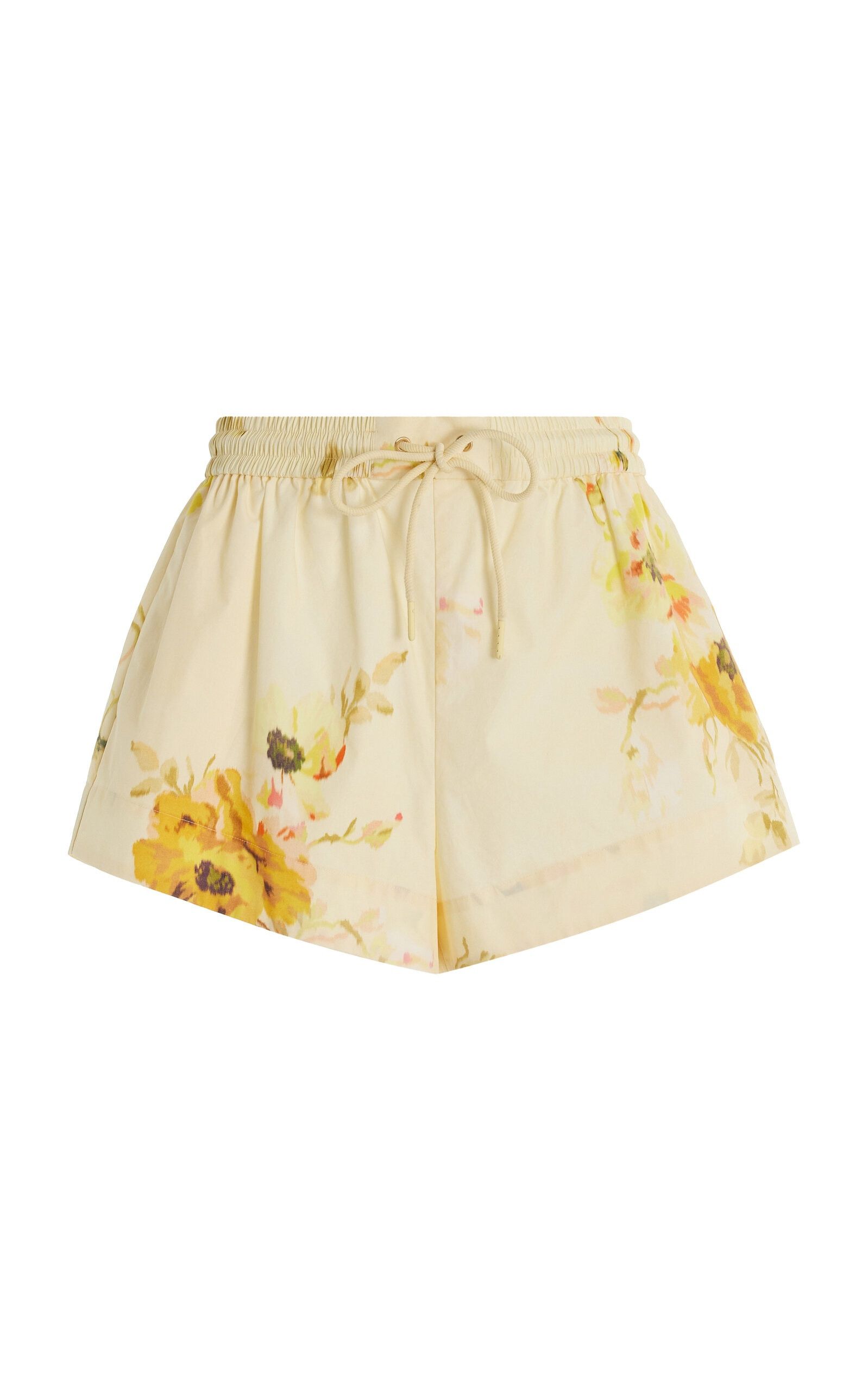 oc11z0525 Lightburst Floral Cotton Short in Multicolor