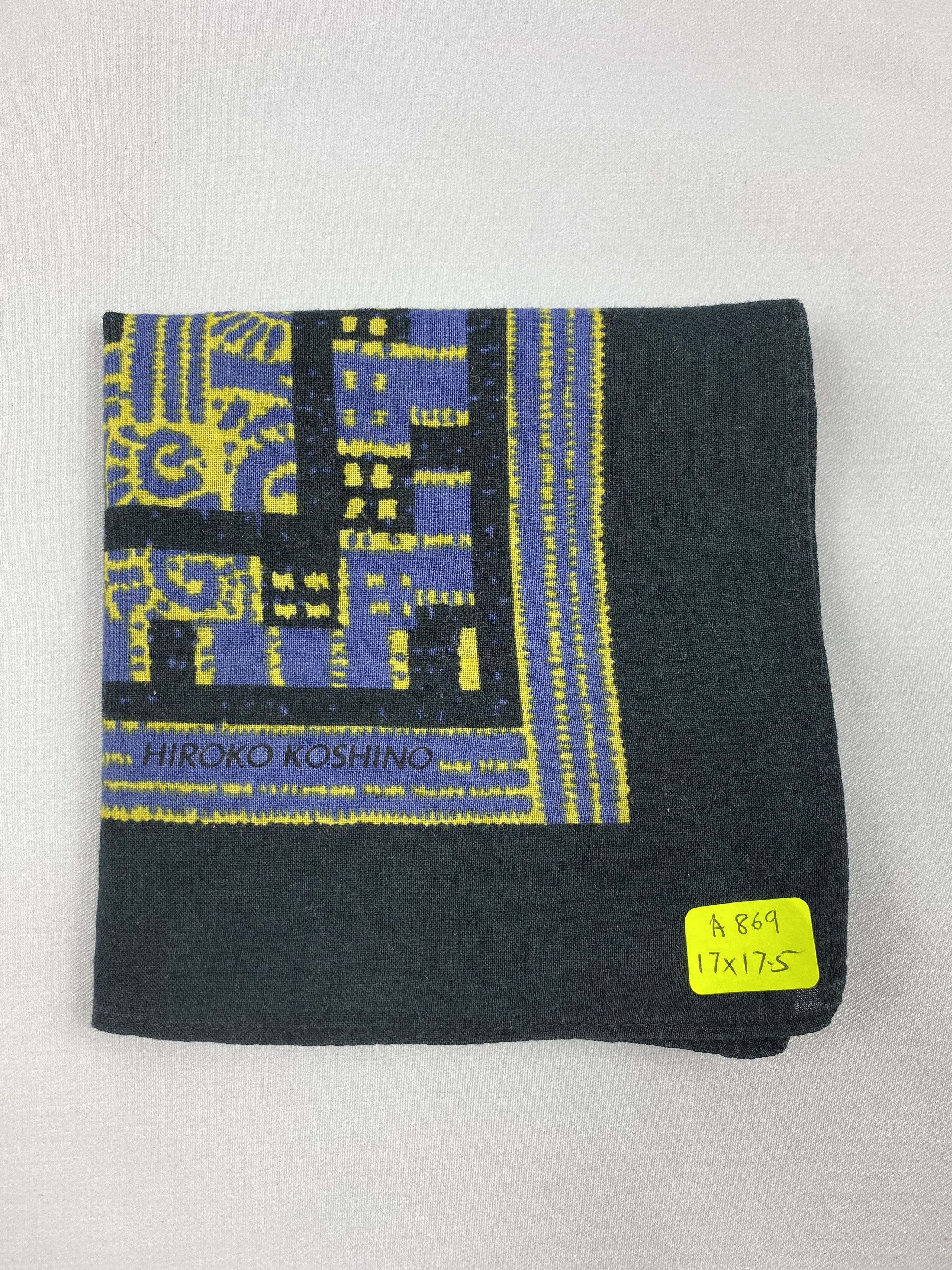Hiroko Koshino Homme × Vintage Hiroko Koshino Handkerchief / Bandana / Neckerchief Size ONE SIZE - 6 Thumbnail