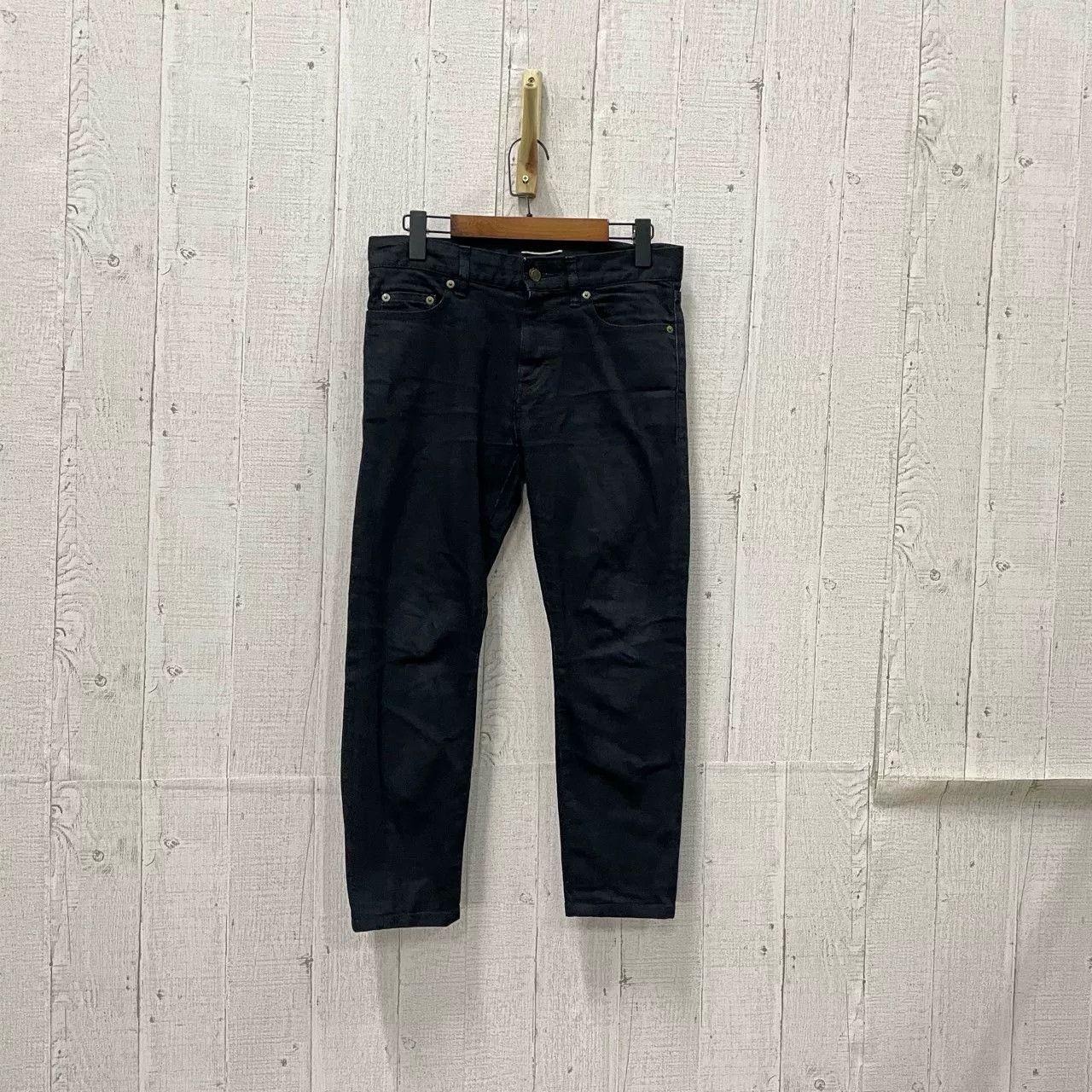 Saint Laurent Paris saint laurent black denim pants size 28 Size US 28 / EU 44 - 1 Thumbnail