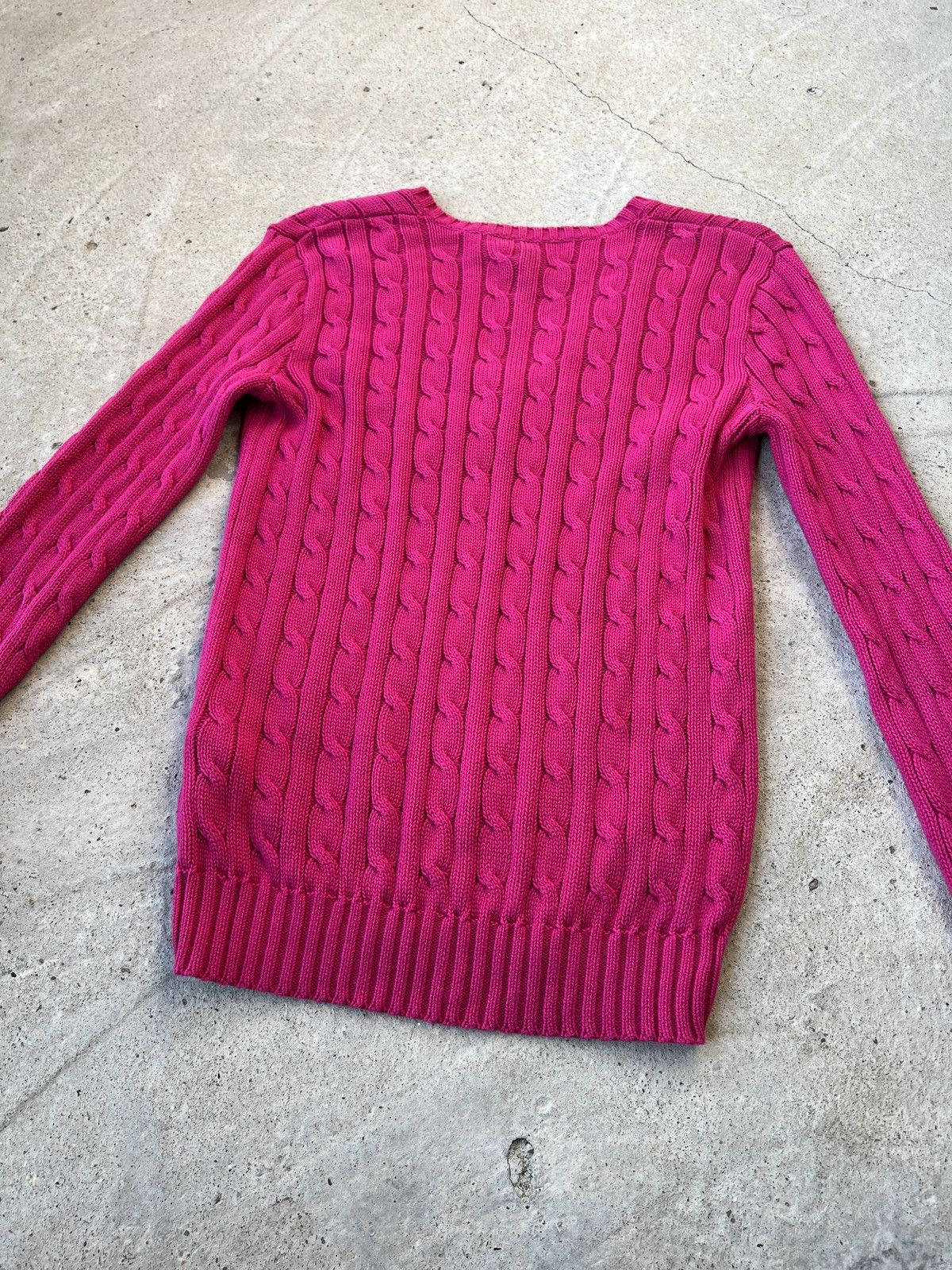 Ralph Lauren Sport Ralph Lauren Sport Cable Knit Sweater Size S / US 4 / IT 40 - 3 Thumbnail