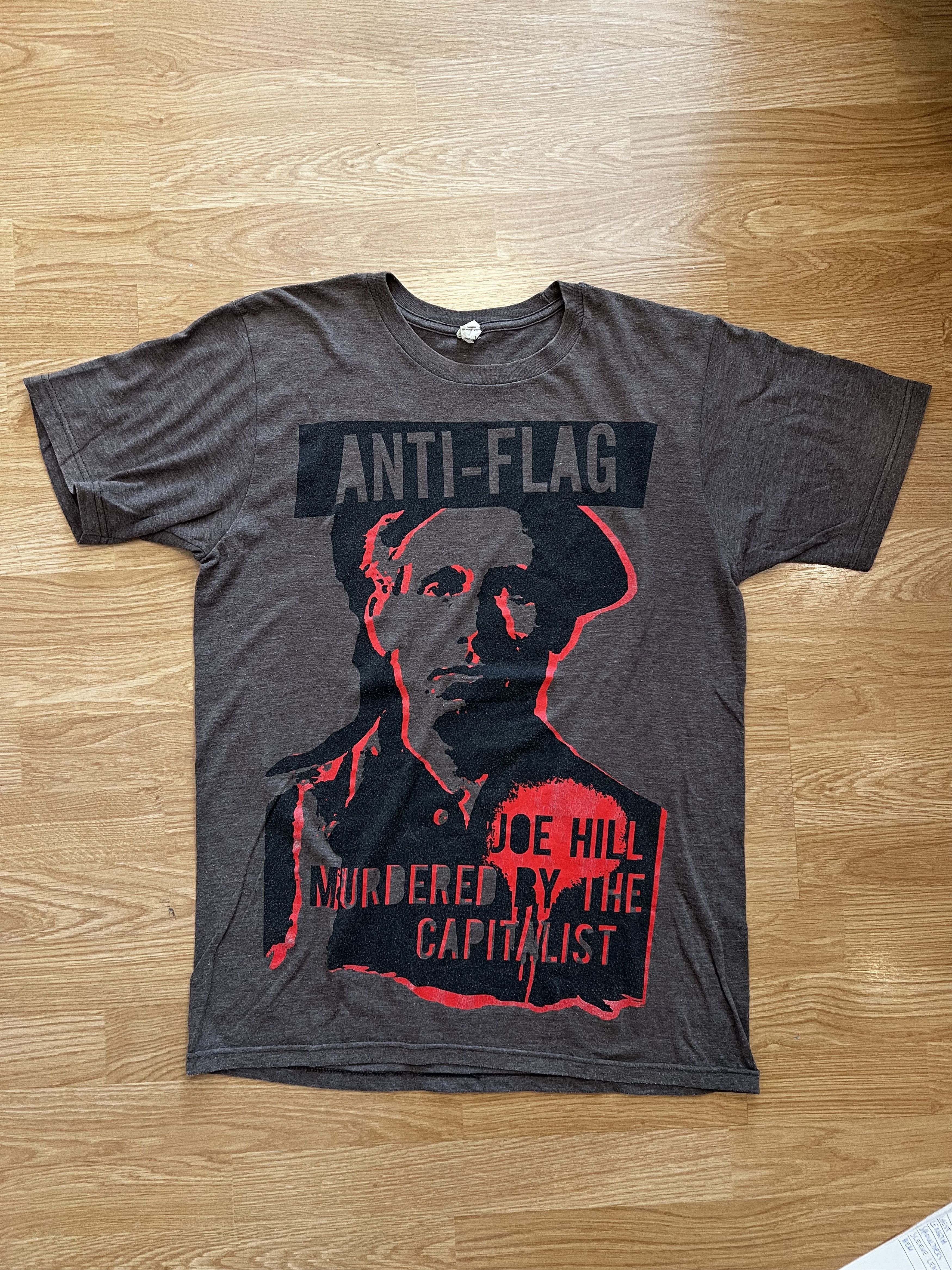 Anti-Flag Joe Hill Murdered By The Capitalist Band T-Shirt