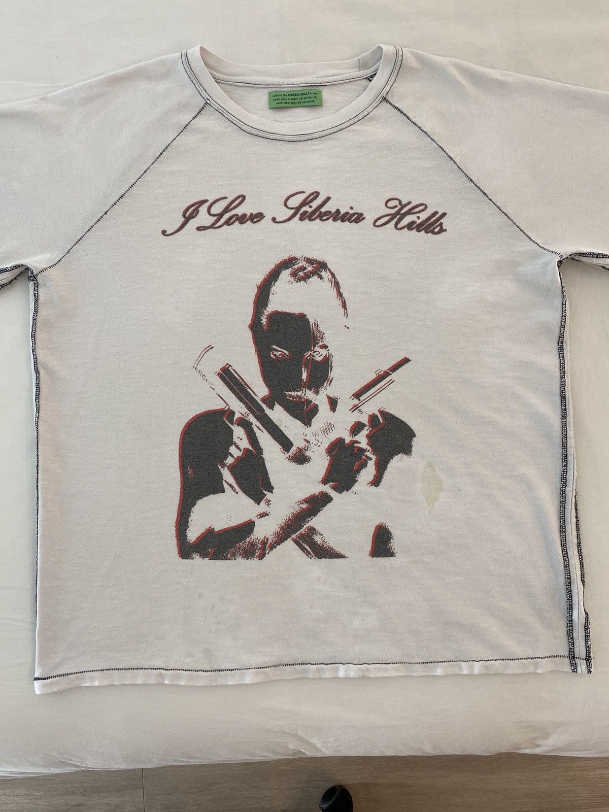 Siberia Hills Siberia Hills I love Siberia Hills White Angelina Jolie Tee Size US XL / EU 56 / 4 - 4 Thumbnail