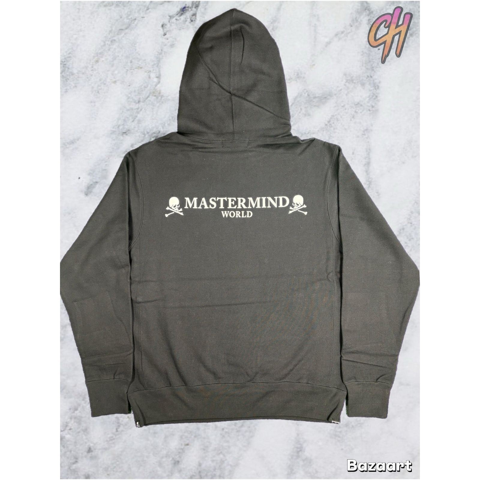 Mastermind Japan Mastermind Vs. Bape Multi-String Black Hoodie Size Medium Size M / US 6-8 / IT 42-44 - 2 Thumbnail
