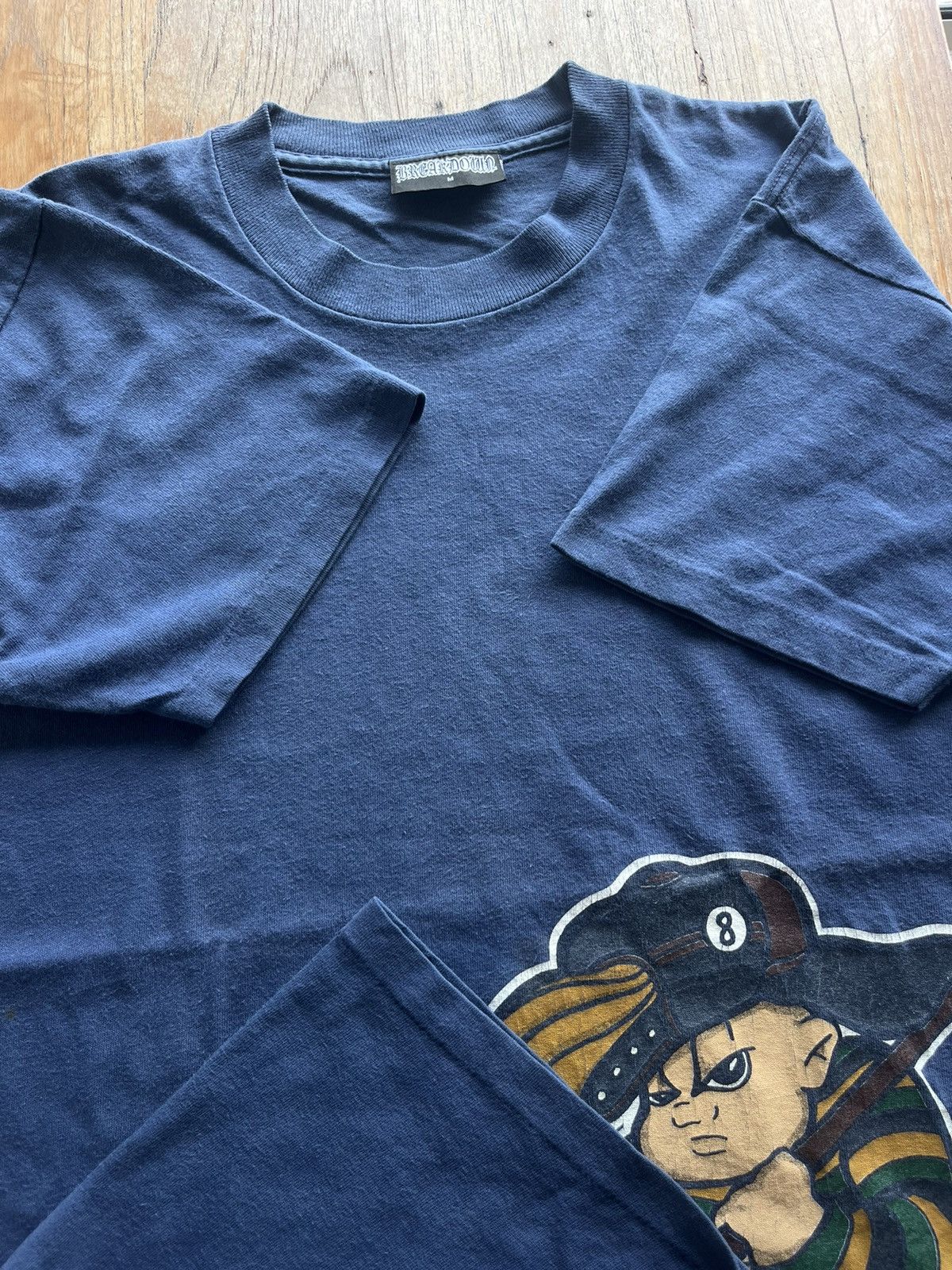 Vintage Vintage BREAK DOWN Skateboard Brand 90’s Tshirt Size US M / EU 48-50 / 2 - 9 Thumbnail