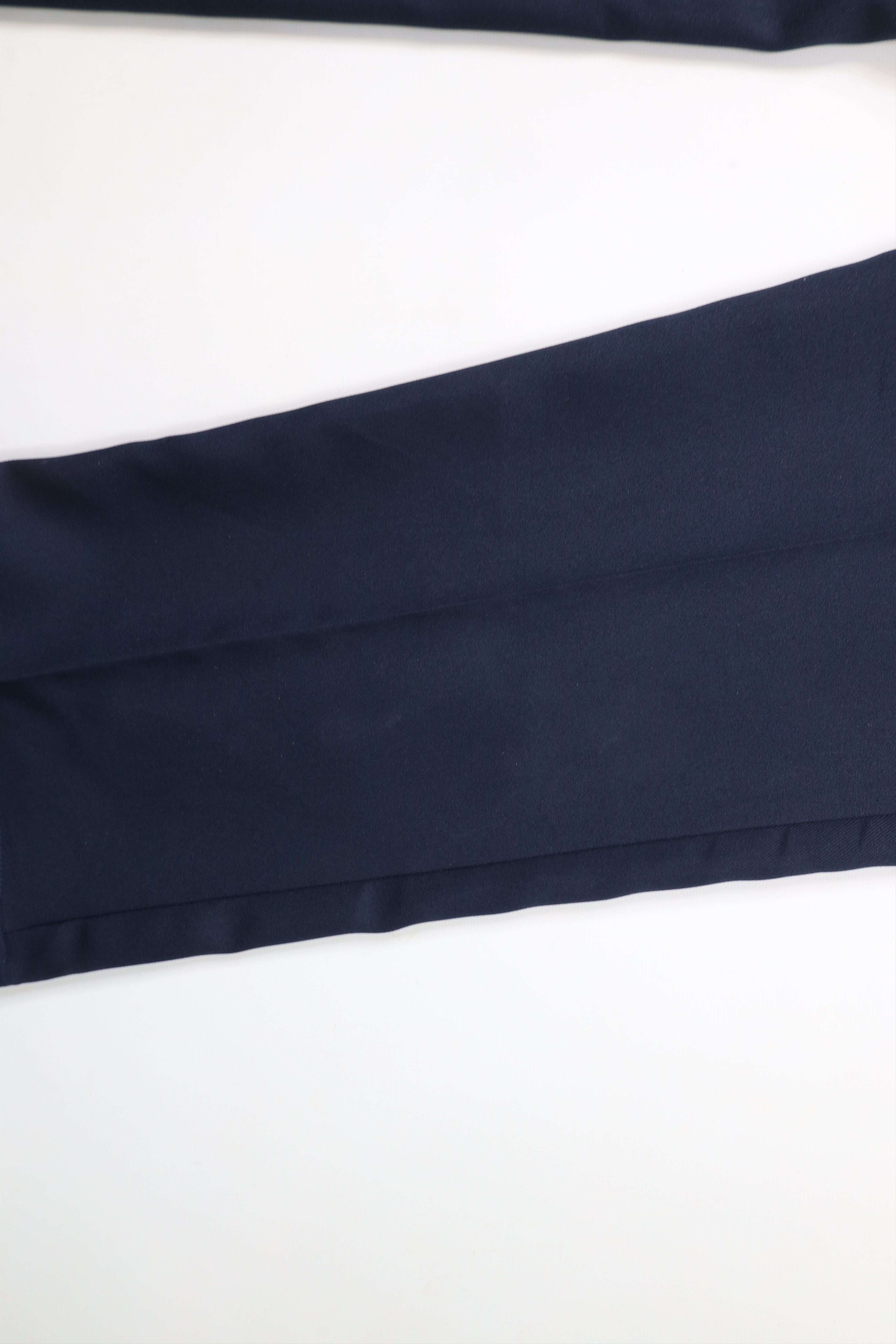 Vintage Vintage 90s Streetwear Knit Flared Wide Leg Chino Pants Navy Size US 32 / EU 48 - 5 Thumbnail