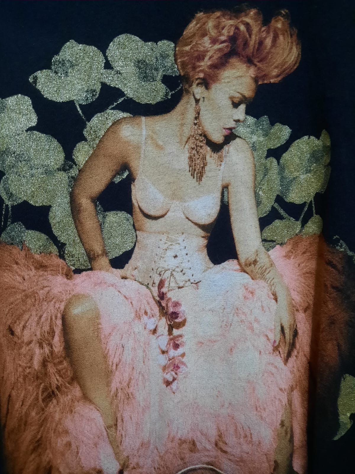 Band Tees PINK Size US L / EU 52-54 / 3 - 11 Thumbnail