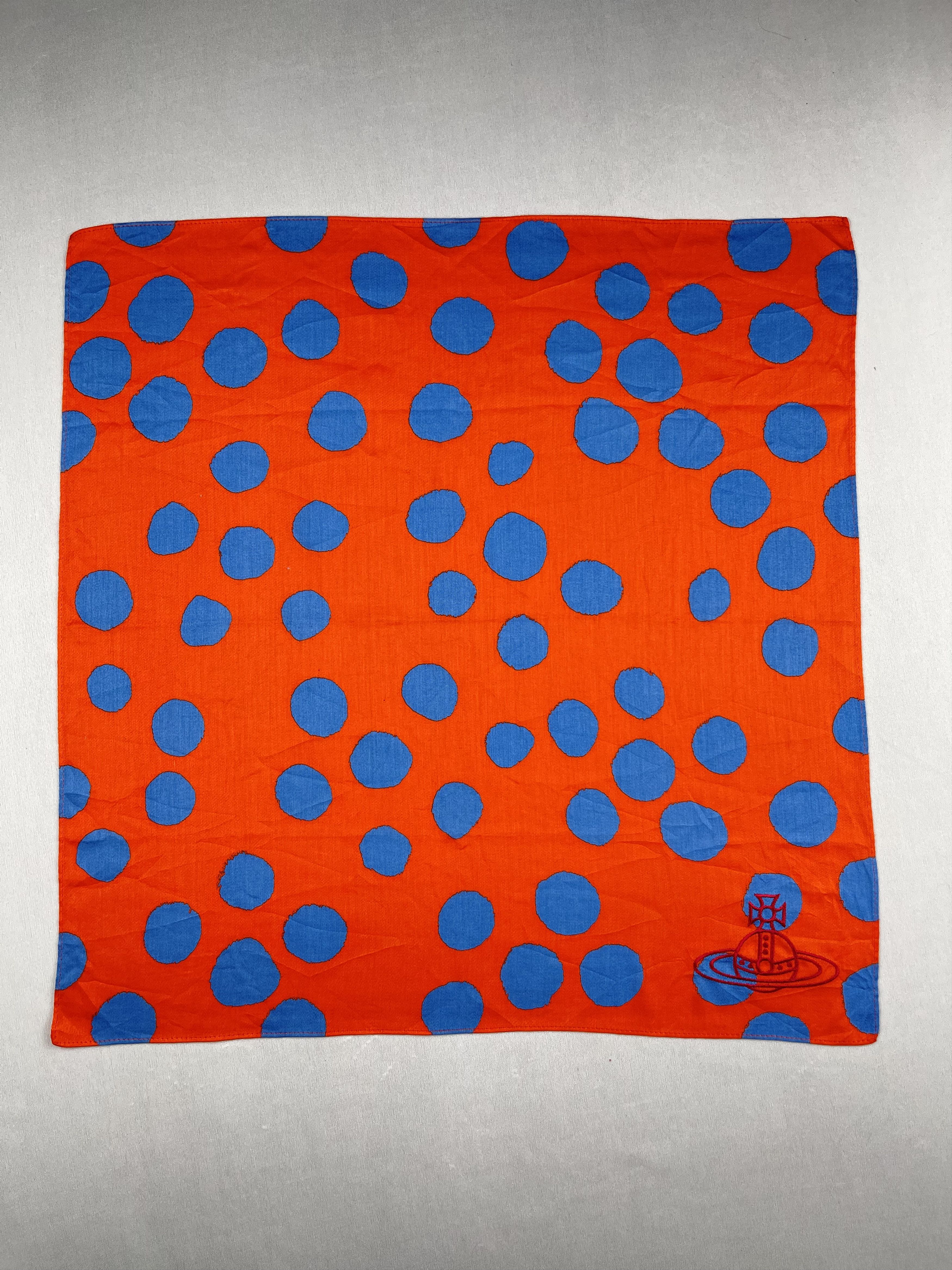 Vivienne Westwood Vivienne Westwood Handkerchief Pocket Square Bandana HM0045 Size ONE SIZE - 1 Thumbnail