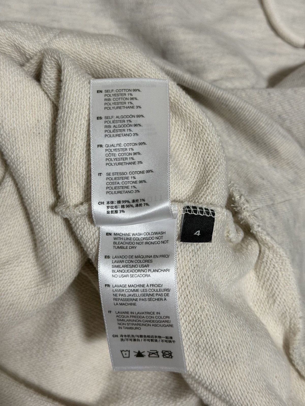John Elliott John Elliott Relaxed Beach Hoodie/John Elliott Cotton Hoodie Size US XL / EU 56 / 4 - 7 Thumbnail