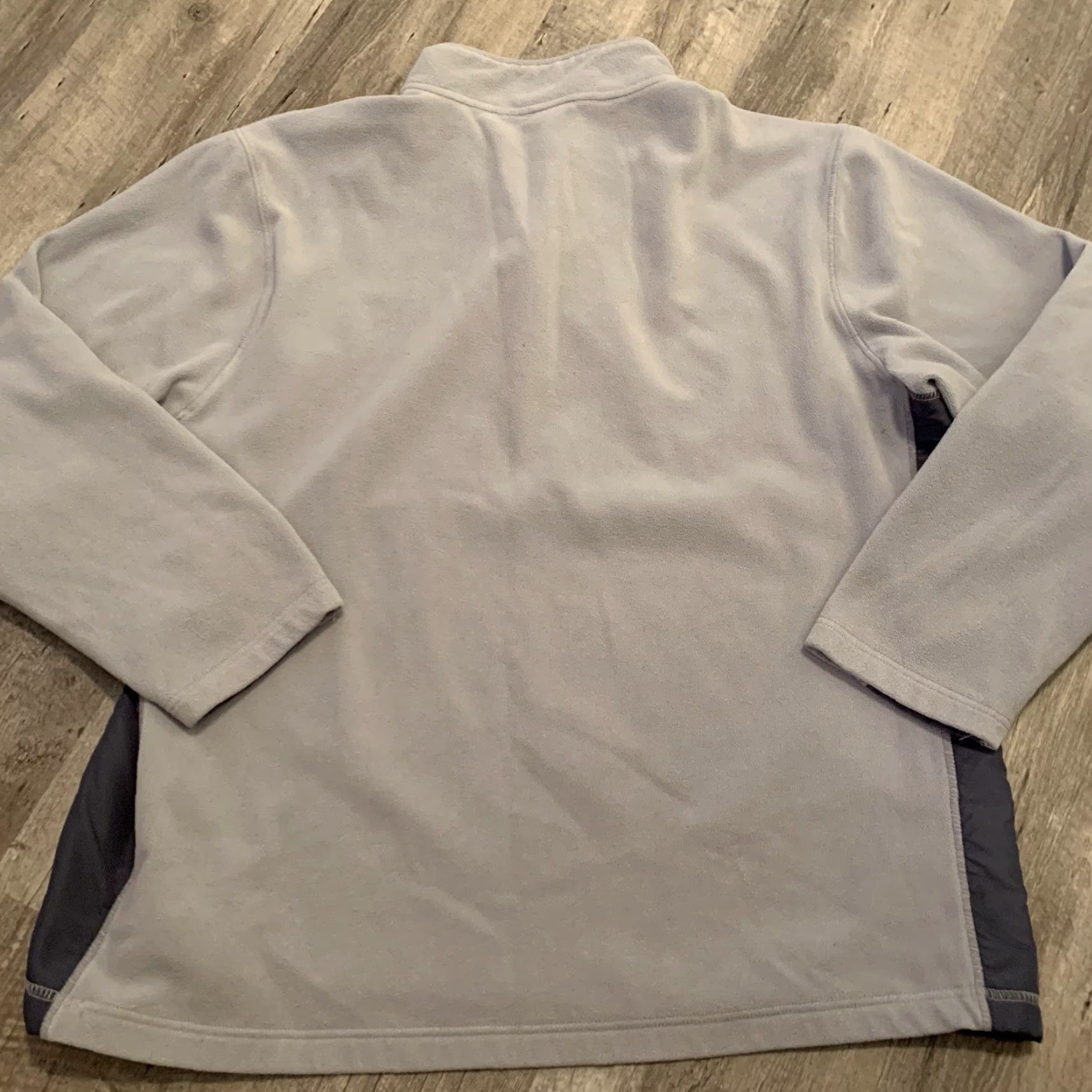 Alo Alo 1/4 Zip Fleece Pullover Mens XXL Gray Dark Elbow Patches Insets Broderick Logo Zipper Mock Neck Long Sleeve Sweatshirt Pullover Size US XXL / EU 58 / 5 - 5 Thumbnail