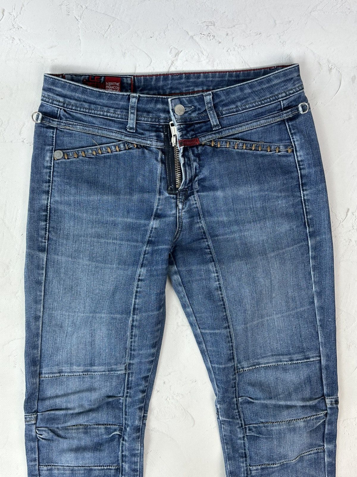Marithe + Francois Girbaud Vintage Marithe Francois Girabaud Blue Jeans Size 32" / US 10 / IT 46 - 5 Thumbnail
