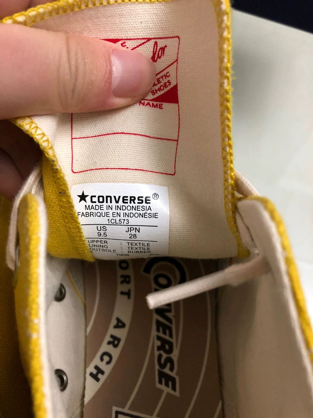 Converse Converse Addict Chuck Taylor Japan Yellow Hi-Top 19AW 9.5 9.8/10 Size US 9.5 / EU 42-43 - 7 Thumbnail