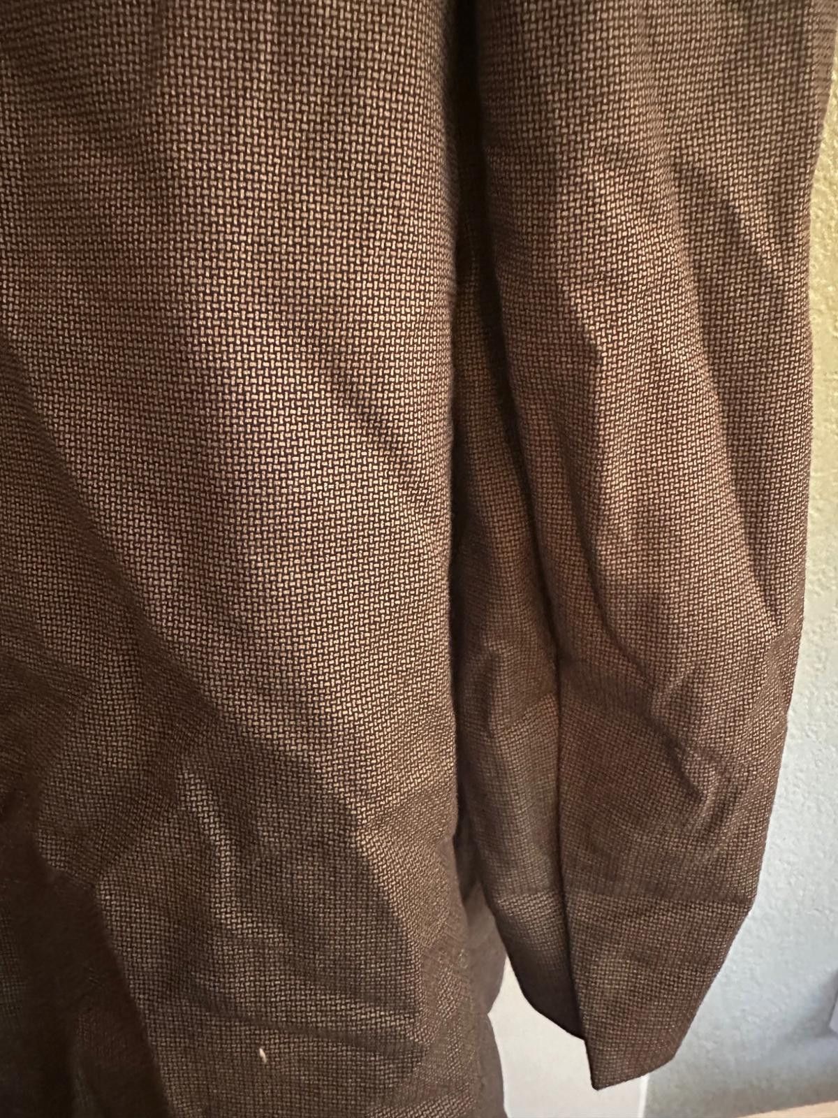 Banana Republic Banana Republic Men’s Brown Overcoat XL Light Wool Blend Size US XL / EU 56 / 4 - 6 Thumbnail