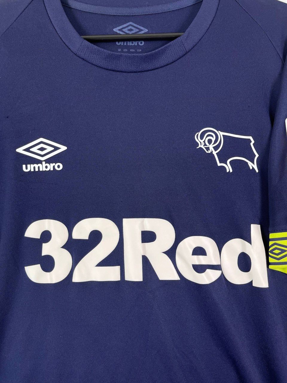 Umbro Derby County 2018 2019 Away Shirt Umbro Football EFL Size M Size US M / EU 48-50 / 2 - 2 Thumbnail