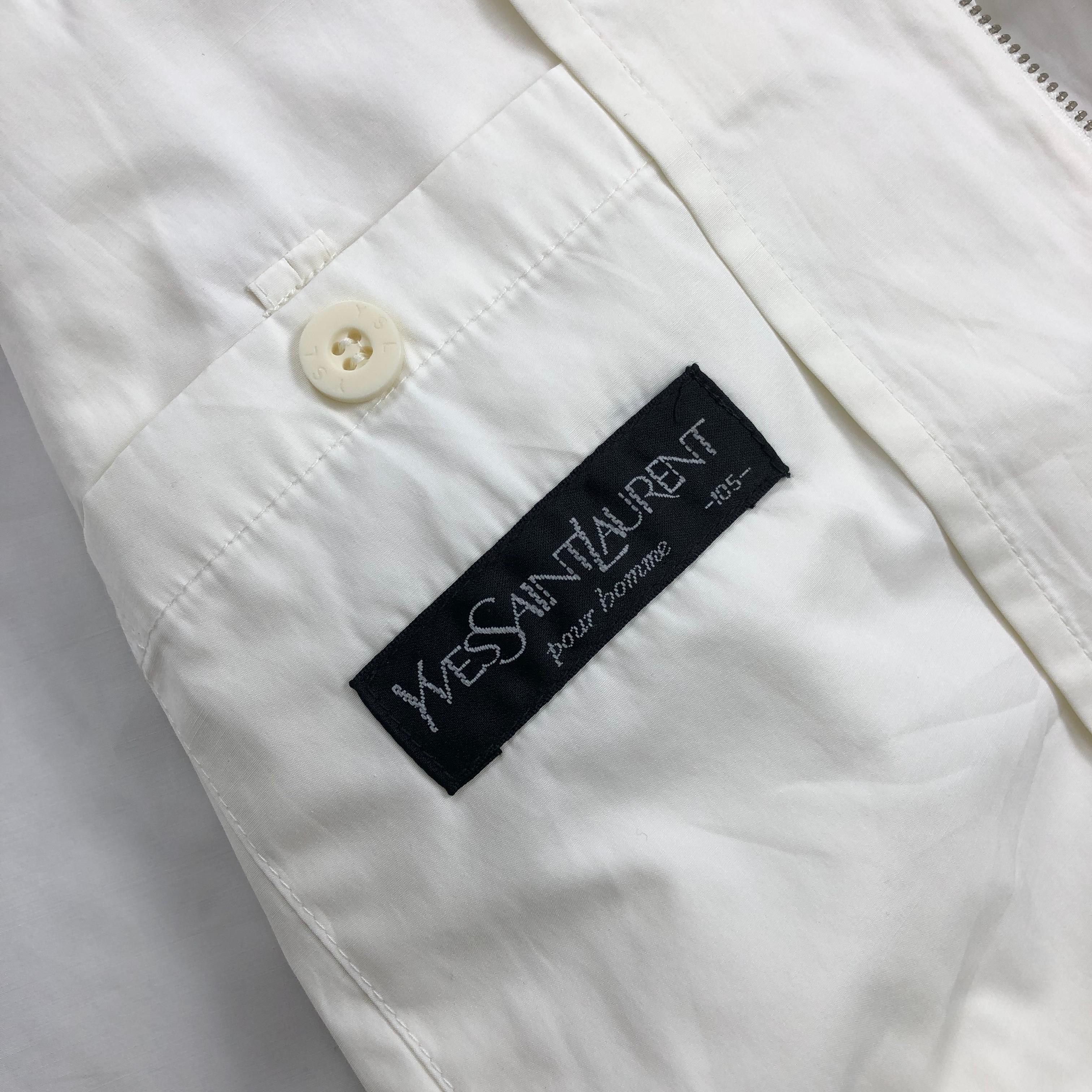 Yves Saint Laurent Vintage💥Yves Saint Laurent Pour Homme Work Jacket YSL Size US XL / EU 56 / 4 - 13 Thumbnail