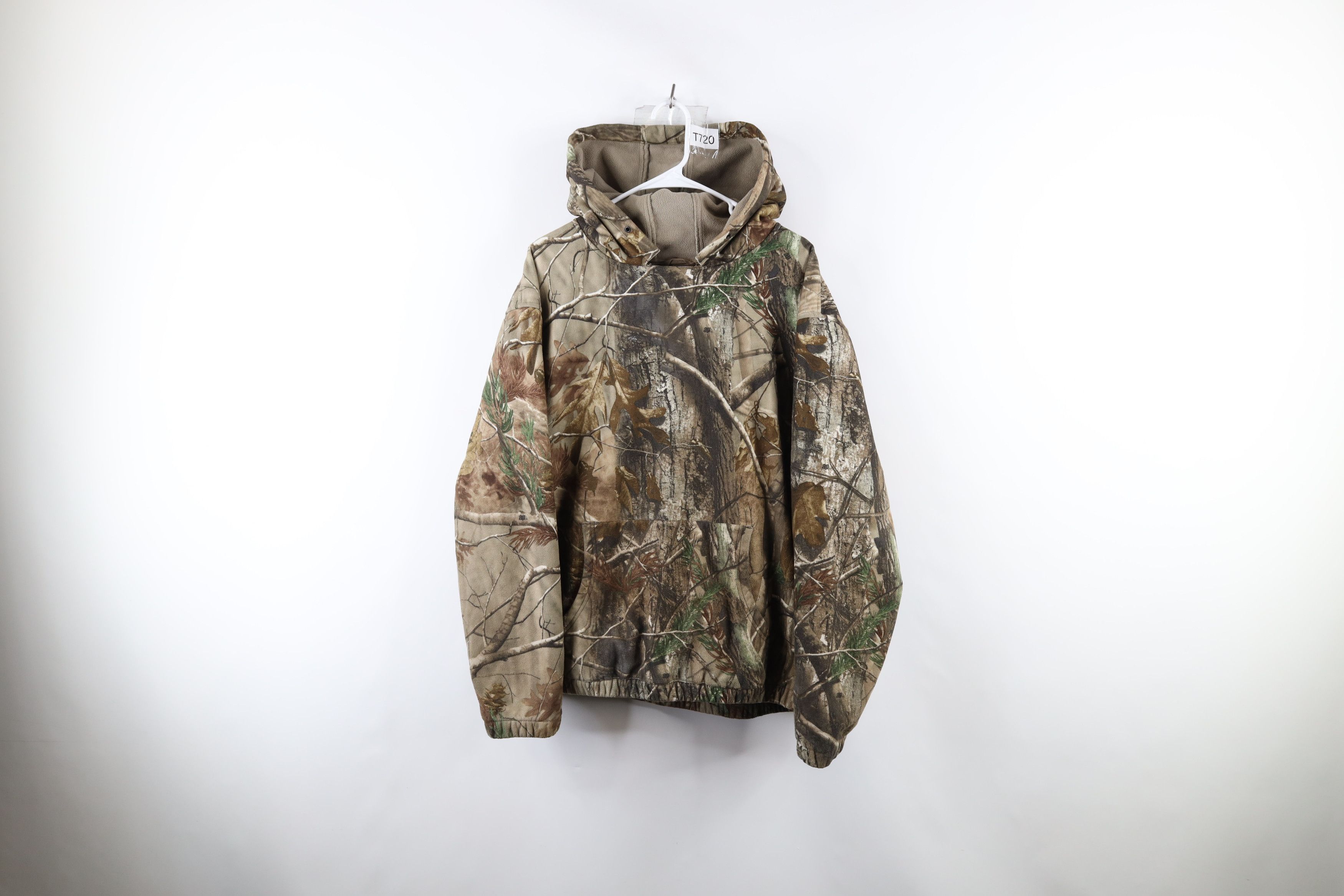 Vintage Vintage Streetwear Chamois Cloth Camouflage Hoodie Jacket Size US L / EU 52-54 / 3 - 1 Thumbnail