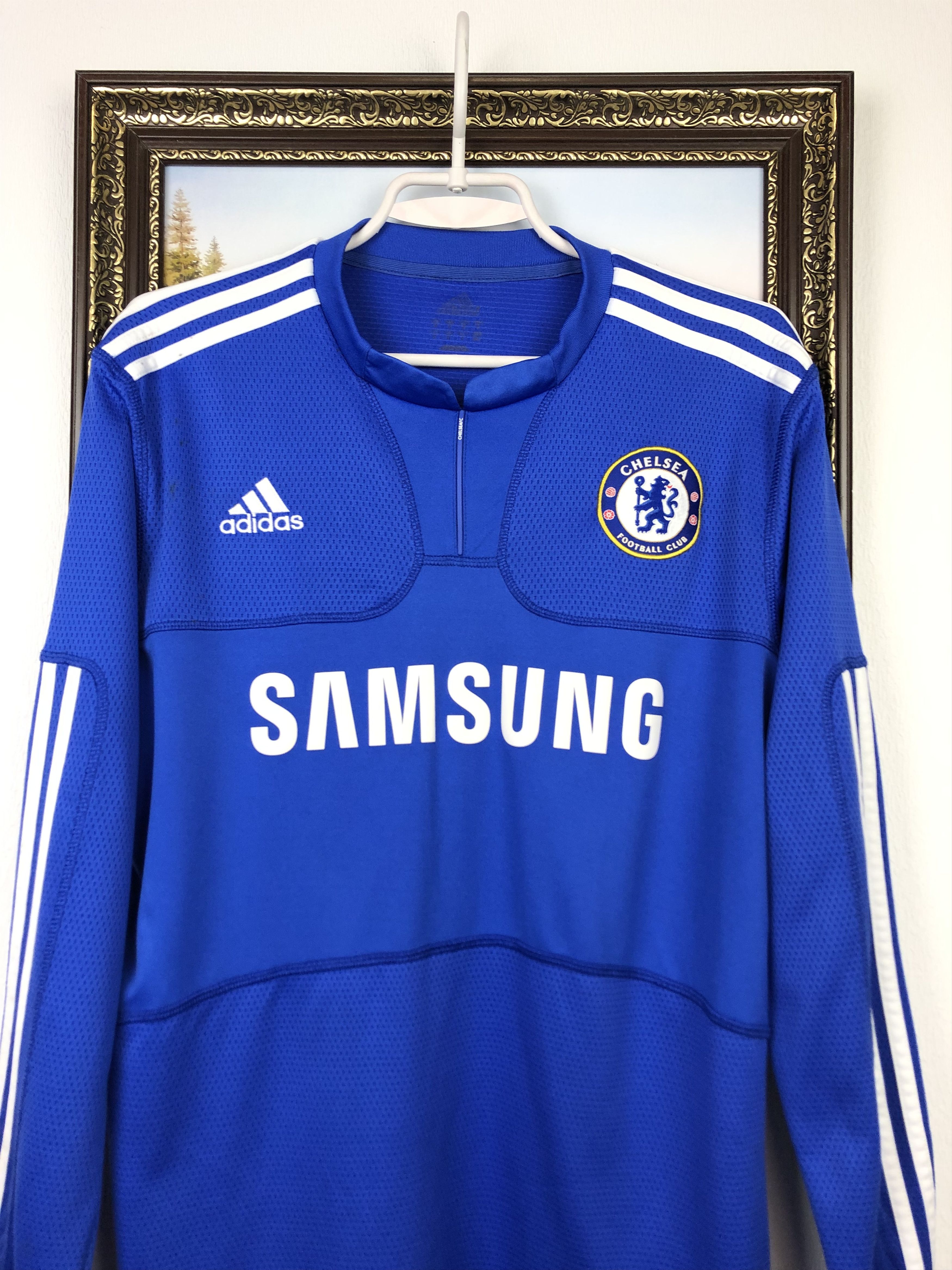Adidas Chelsea football shirt 2009 Soccer Adidas Long Sleeve Jersey Size US M / EU 48-50 / 2 - 2 Thumbnail