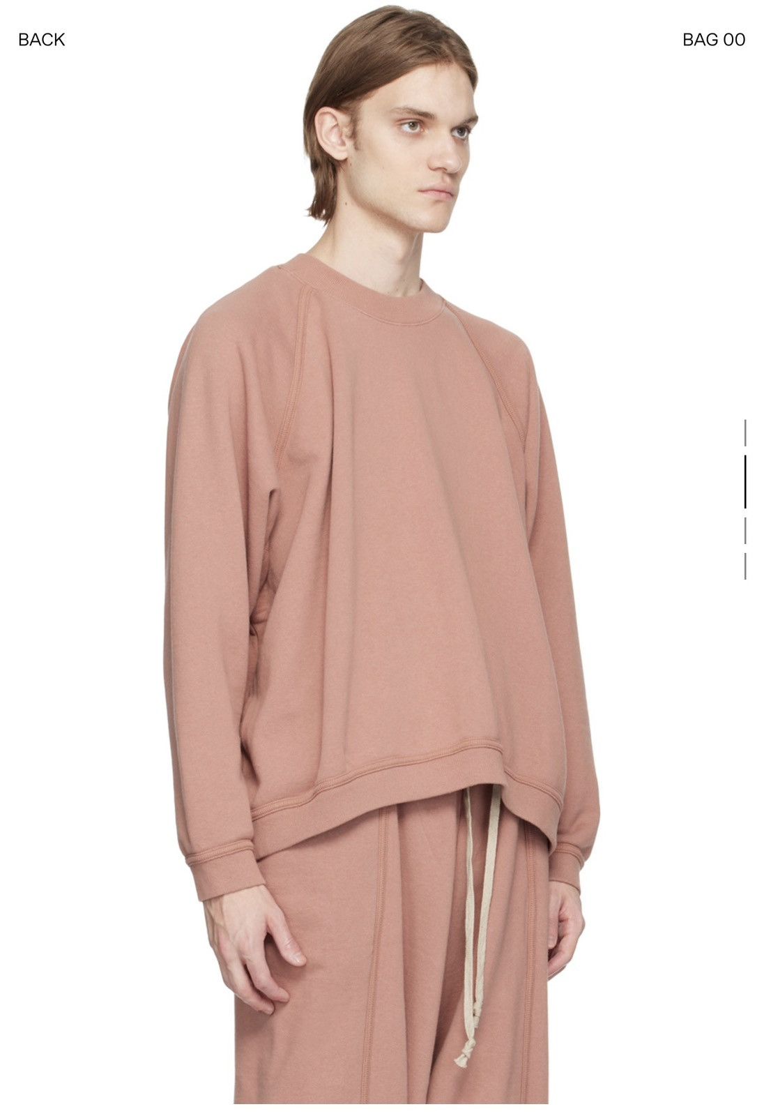 Jan Jan Van Essche Pink O project crewneck sweatshirt Size Med Size US M / EU 48-50 / 2 - 2 Thumbnail